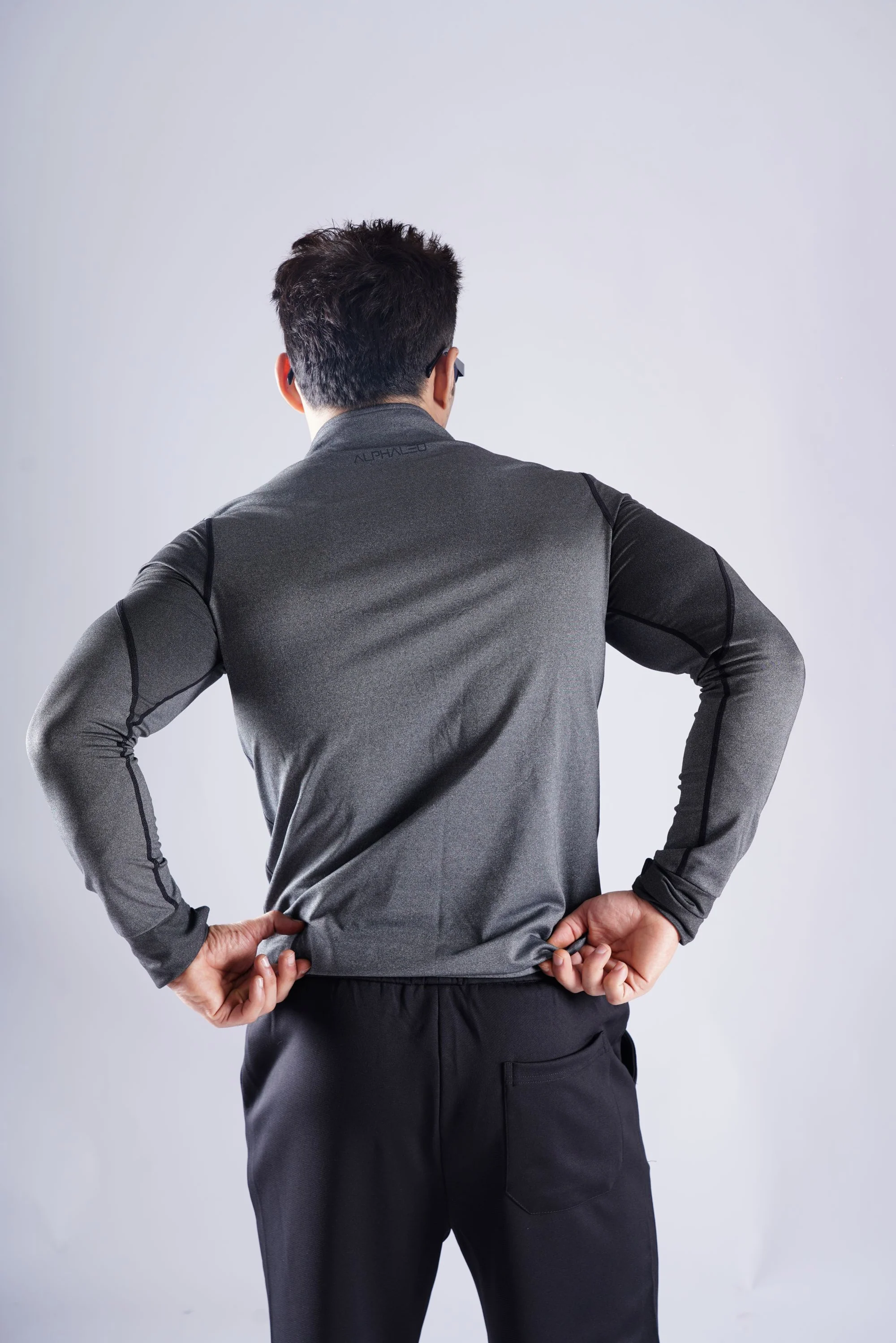 5603 GLADIATOR ZIP COMPRESSION TSHIRT - Image 9