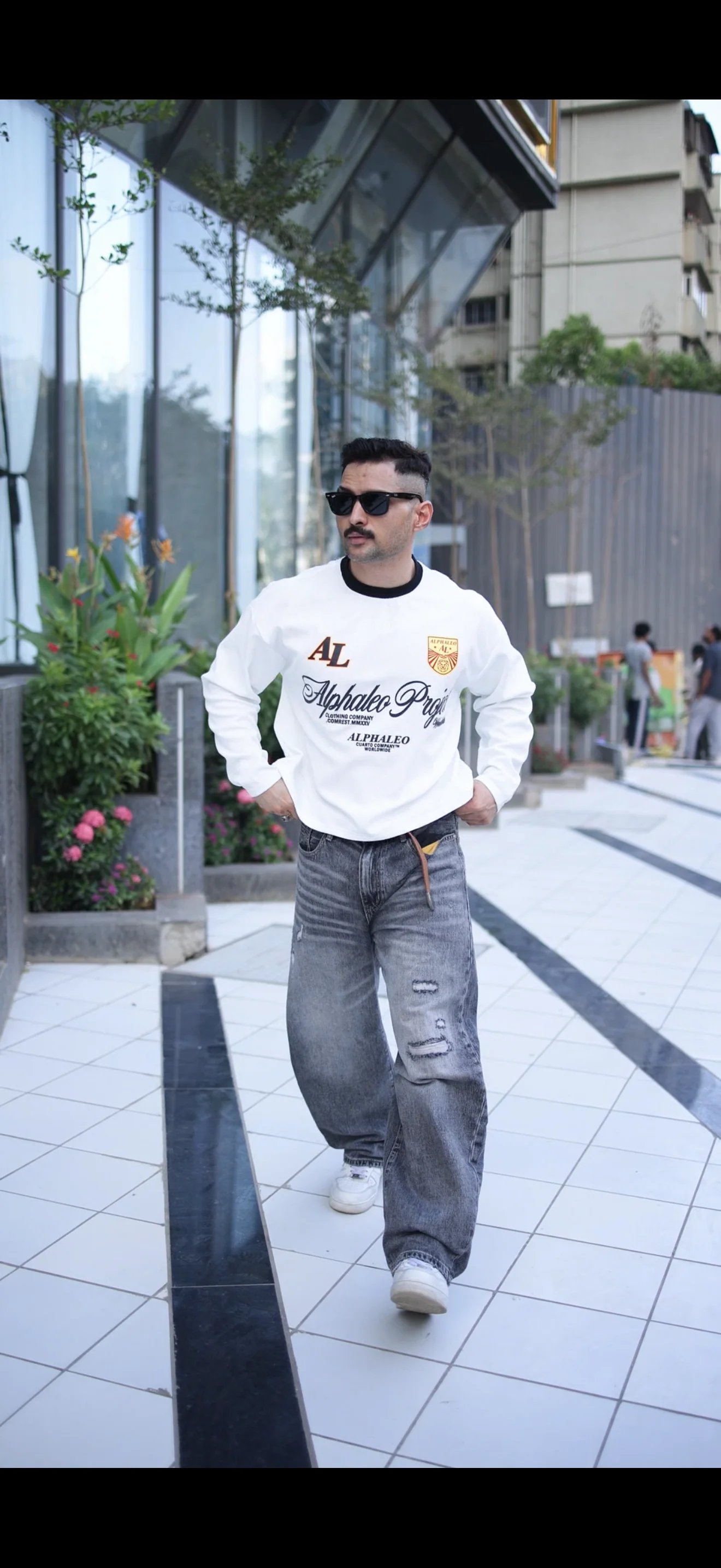 ALPHALEO VARSITY CROP TEE - Image 10