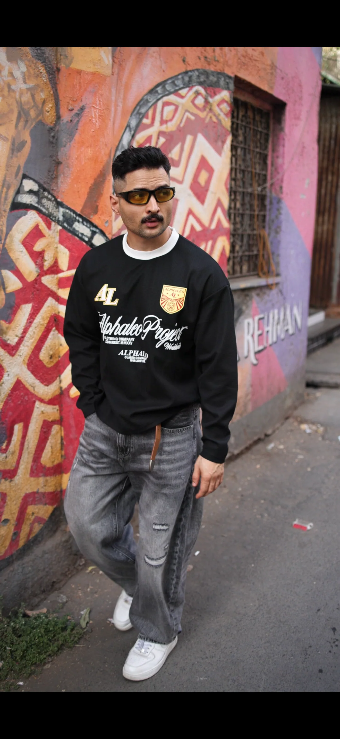 ALPHALEO VARSITY CROP TEE - Image 11