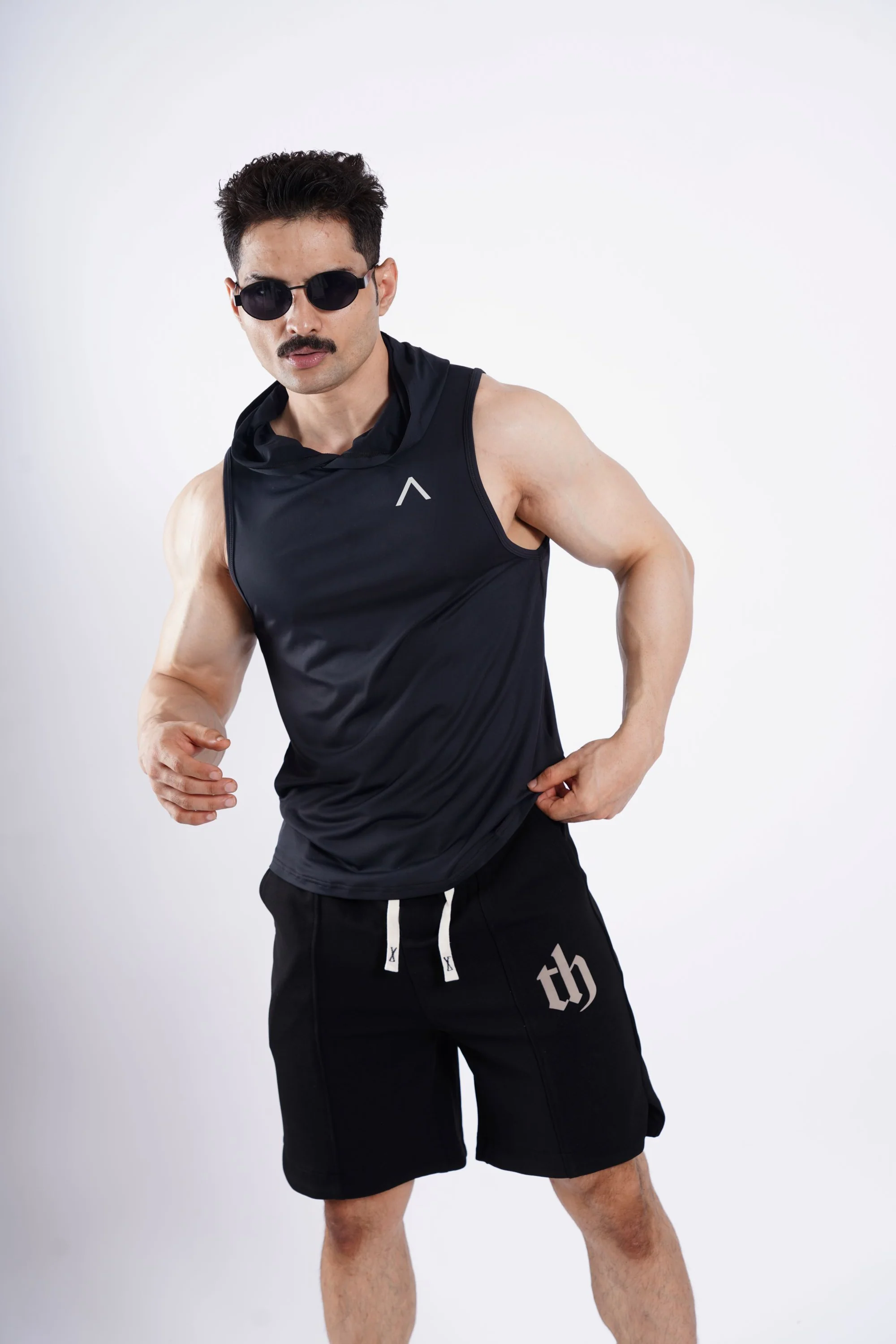 AMPED UP™ Muscle-Fit Sleeveless Hoodie Tank - Image 15