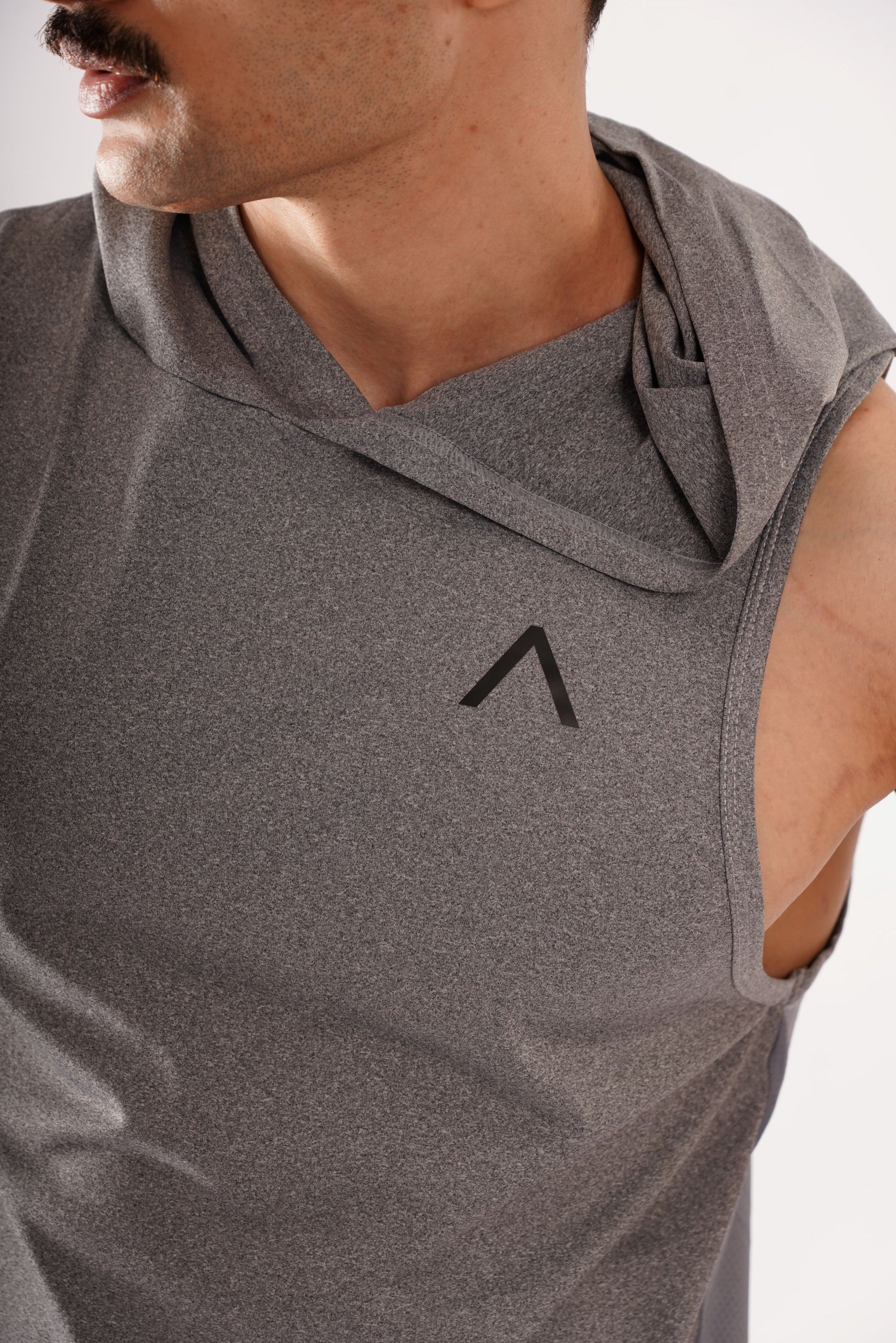 AMPED UP™ Muscle-Fit Sleeveless Hoodie Tank - Image 25