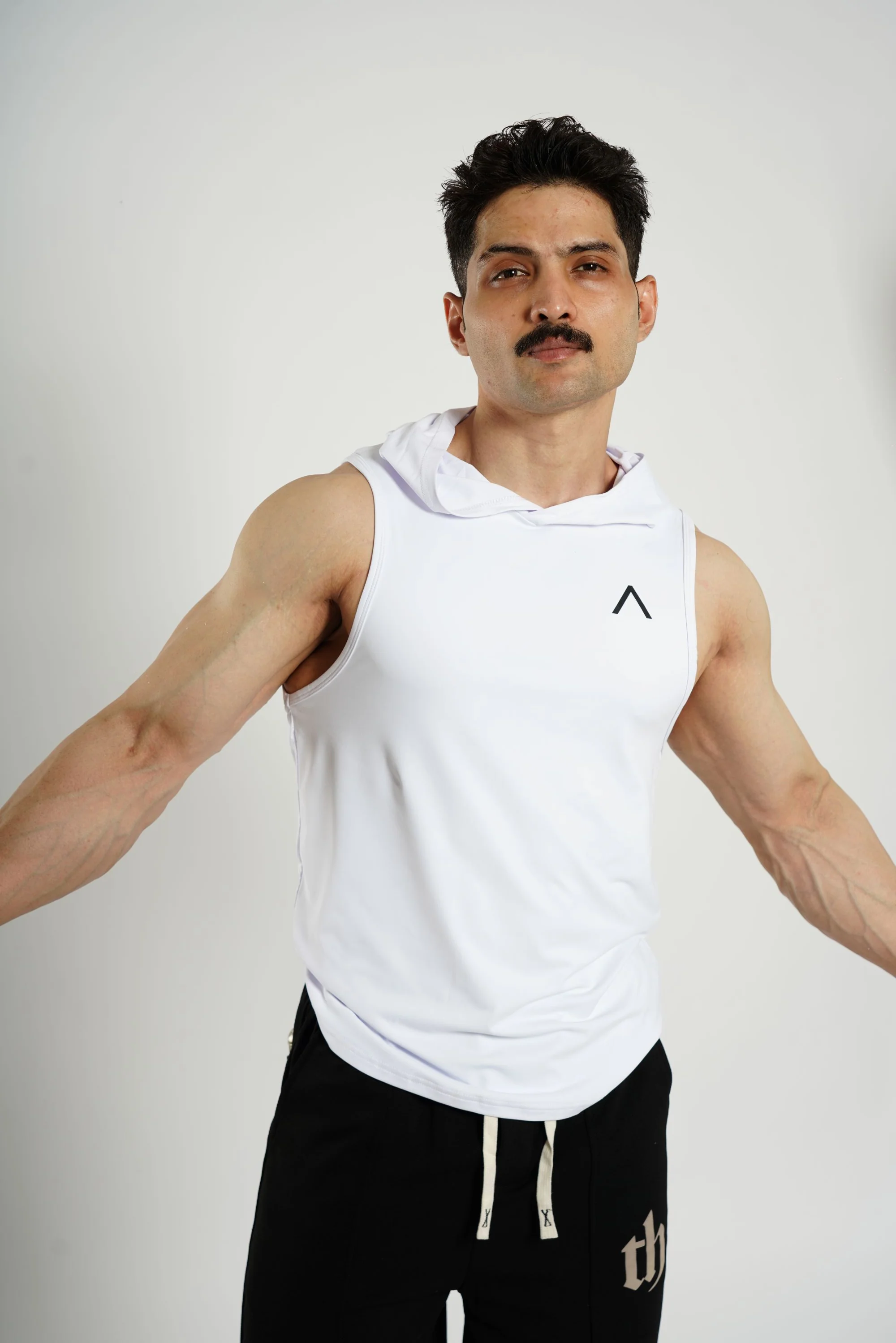 AMPED UP™ Muscle-Fit Sleeveless Hoodie Tank - Image 33