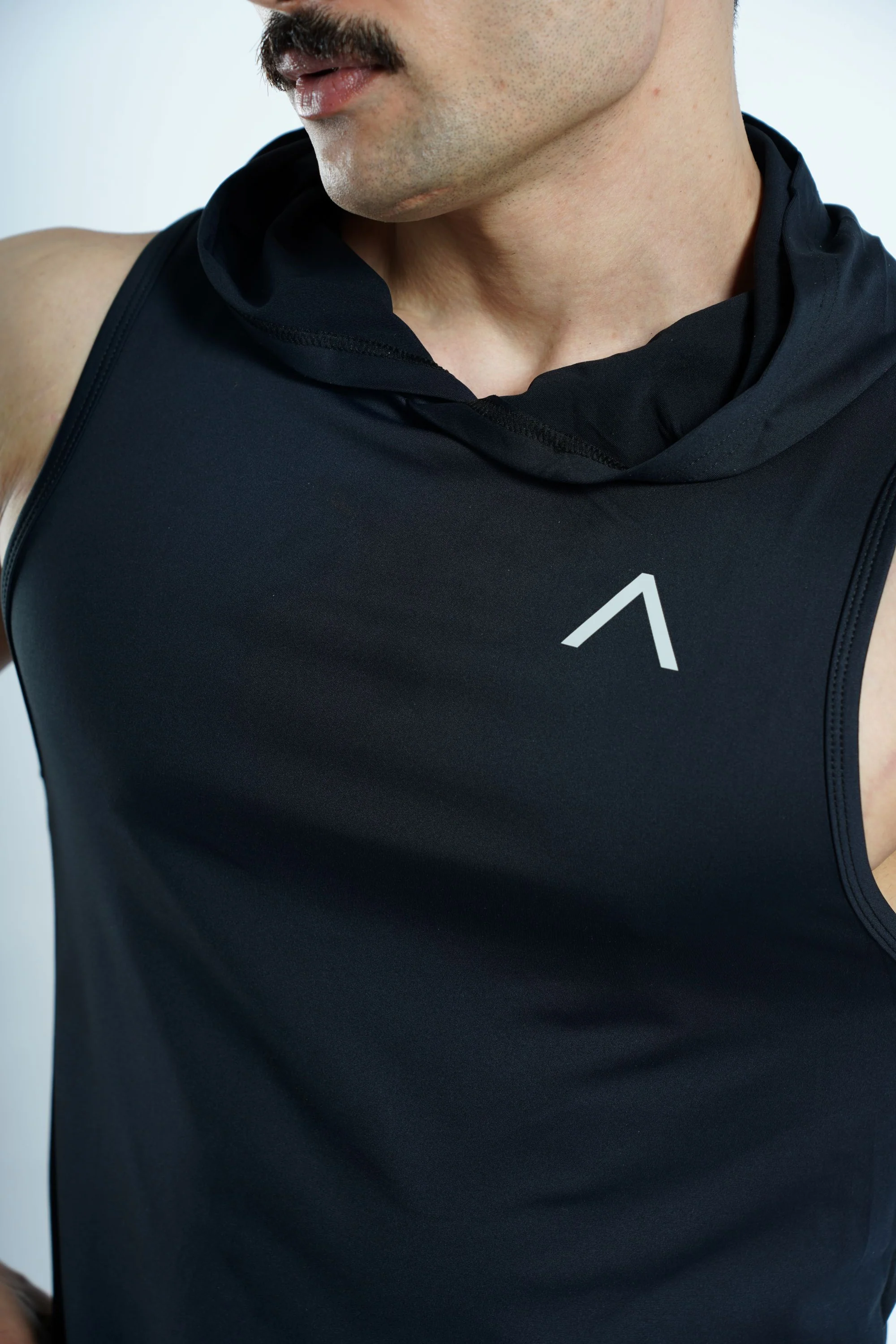 AMPED UP™ Muscle-Fit Sleeveless Hoodie Tank - Image 4