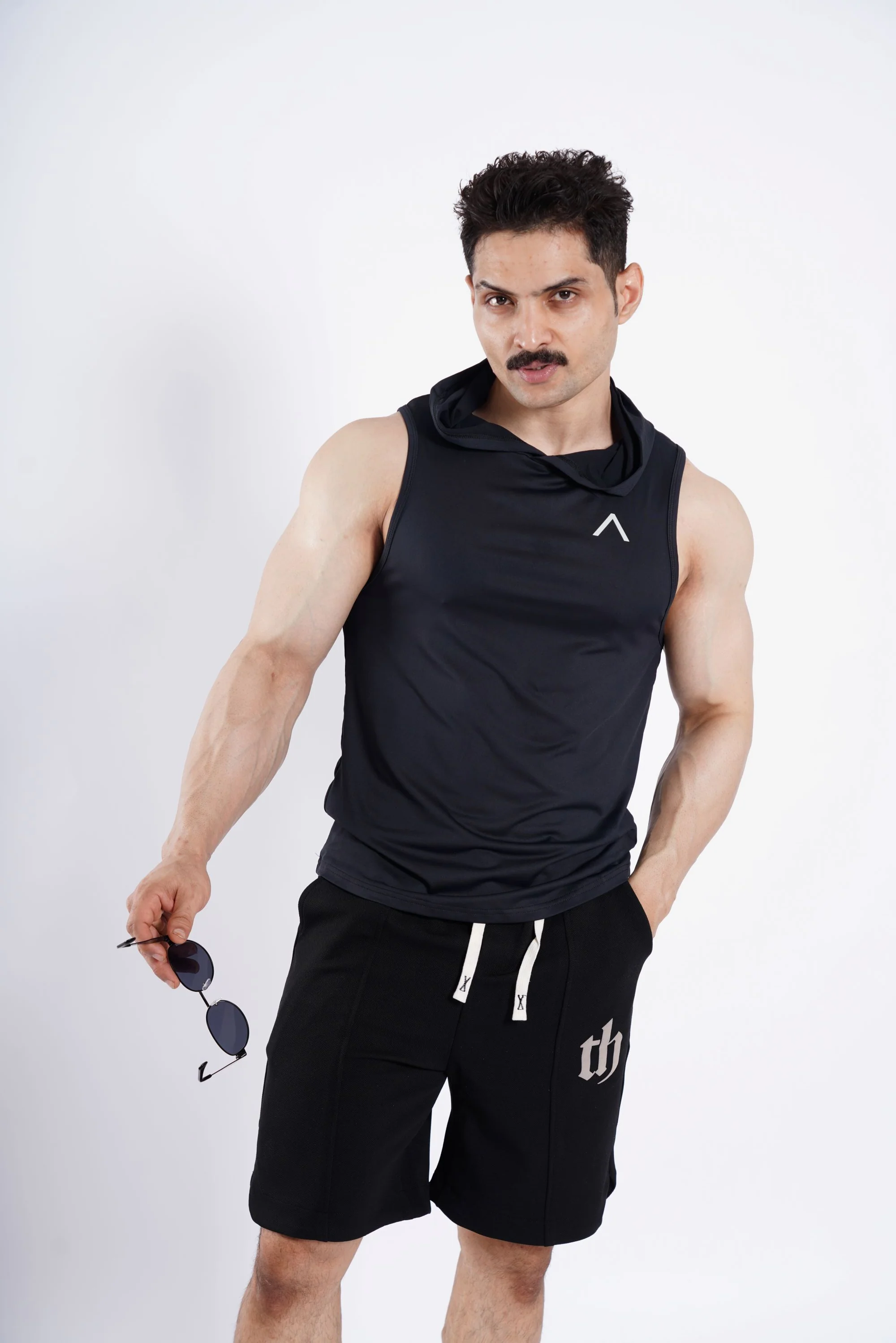 AMPED UP™ Muscle-Fit Sleeveless Hoodie Tank - Image 9