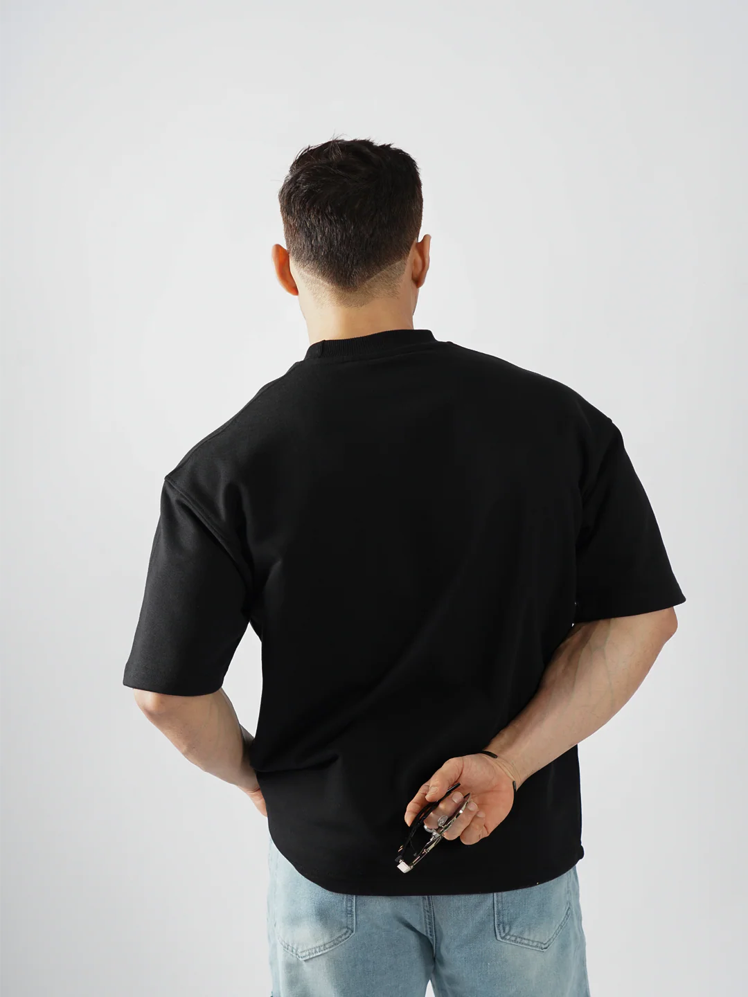APOLLO Heavyweight Oversized T-Shirt – Signature Neck Logo - Image 14