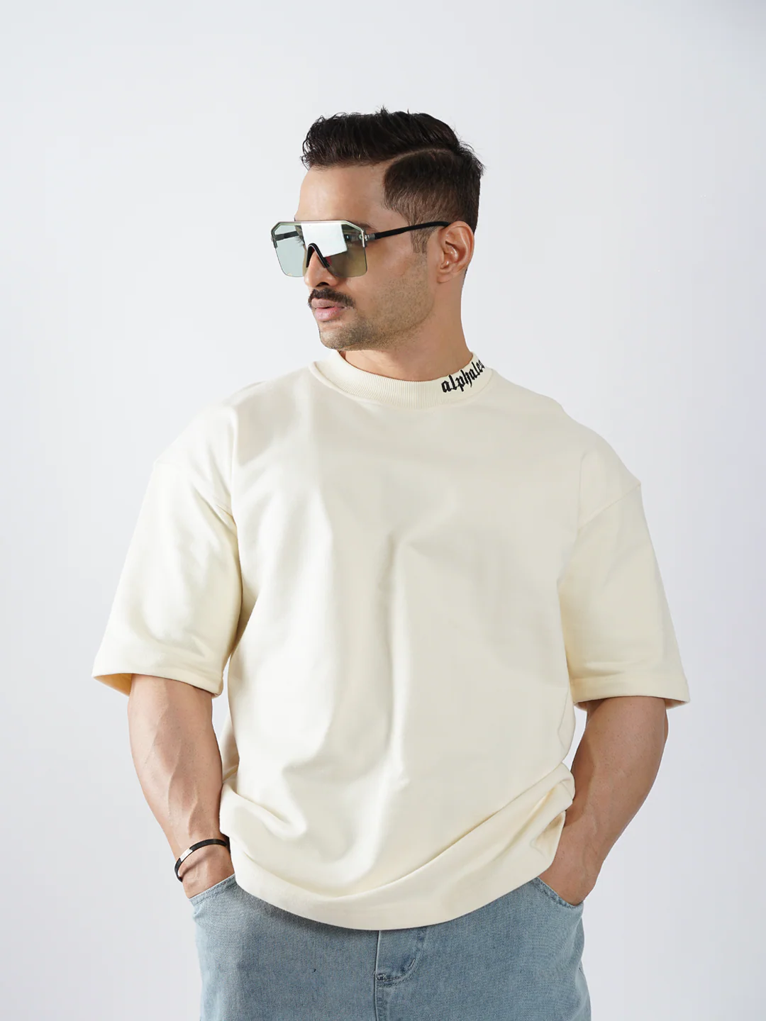 APOLLO Heavyweight Oversized T-Shirt – Signature Neck Logo - Image 16
