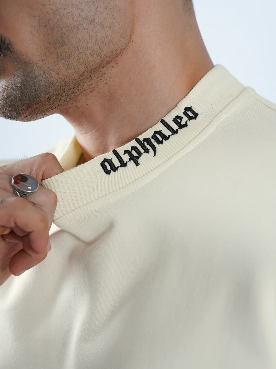 APOLLO Heavyweight Oversized T-Shirt – Signature Neck Logo - Image 19