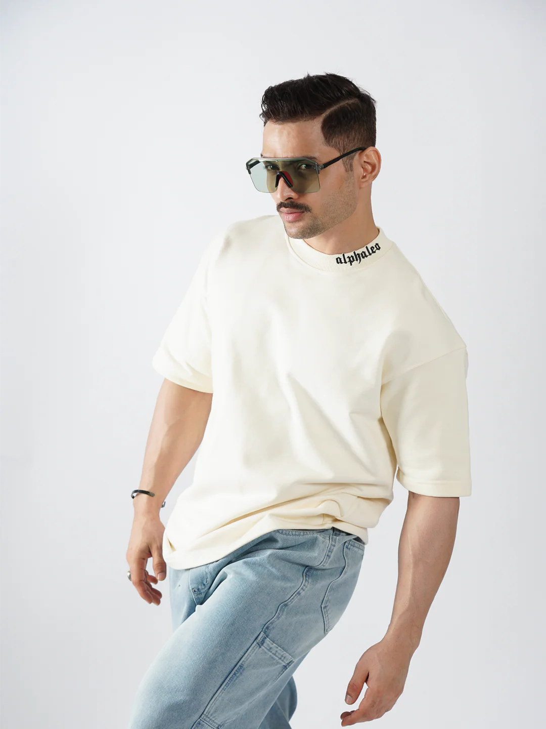APOLLO Heavyweight Oversized T-Shirt – Signature Neck Logo - Image 20
