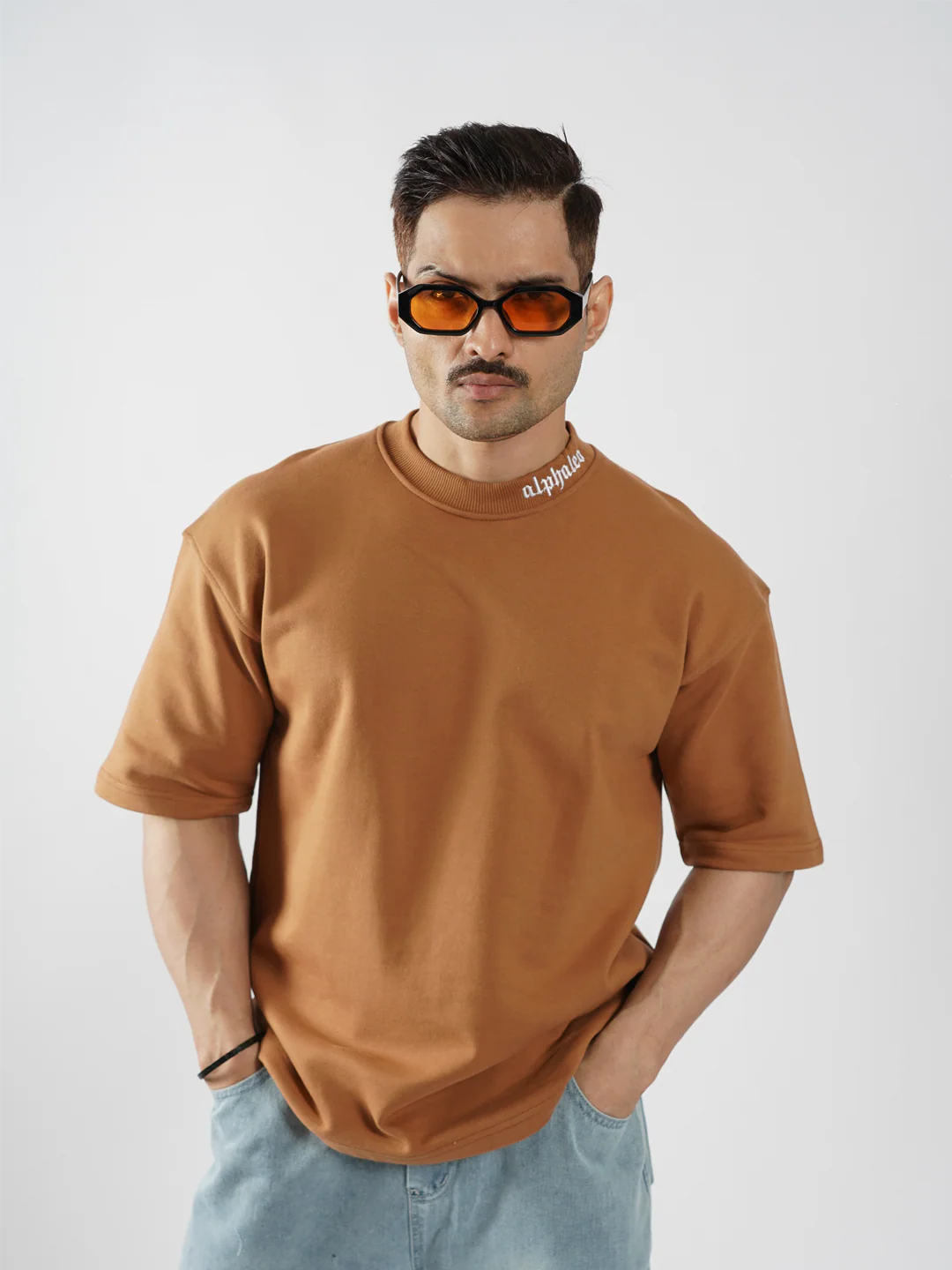 APOLLO Heavyweight Oversized T-Shirt – Signature Neck Logo - Image 21