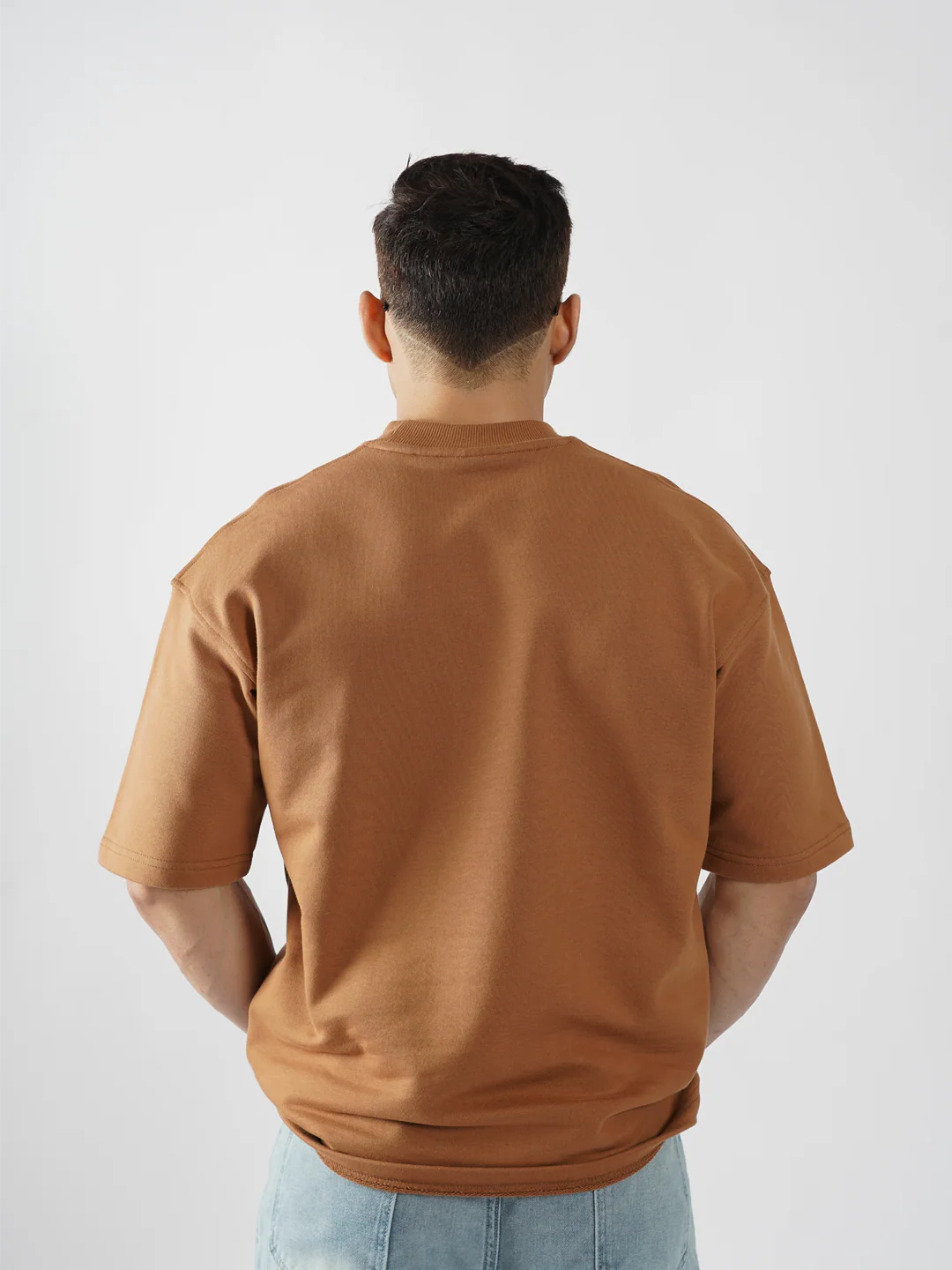 APOLLO Heavyweight Oversized T-Shirt – Signature Neck Logo - Image 27