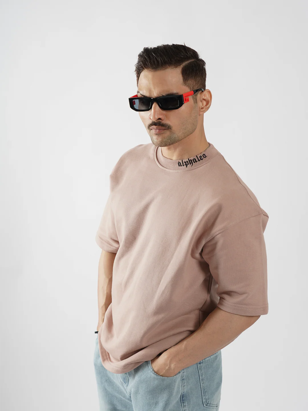 APOLLO Heavyweight Oversized T-Shirt – Signature Neck Logo - Image 31