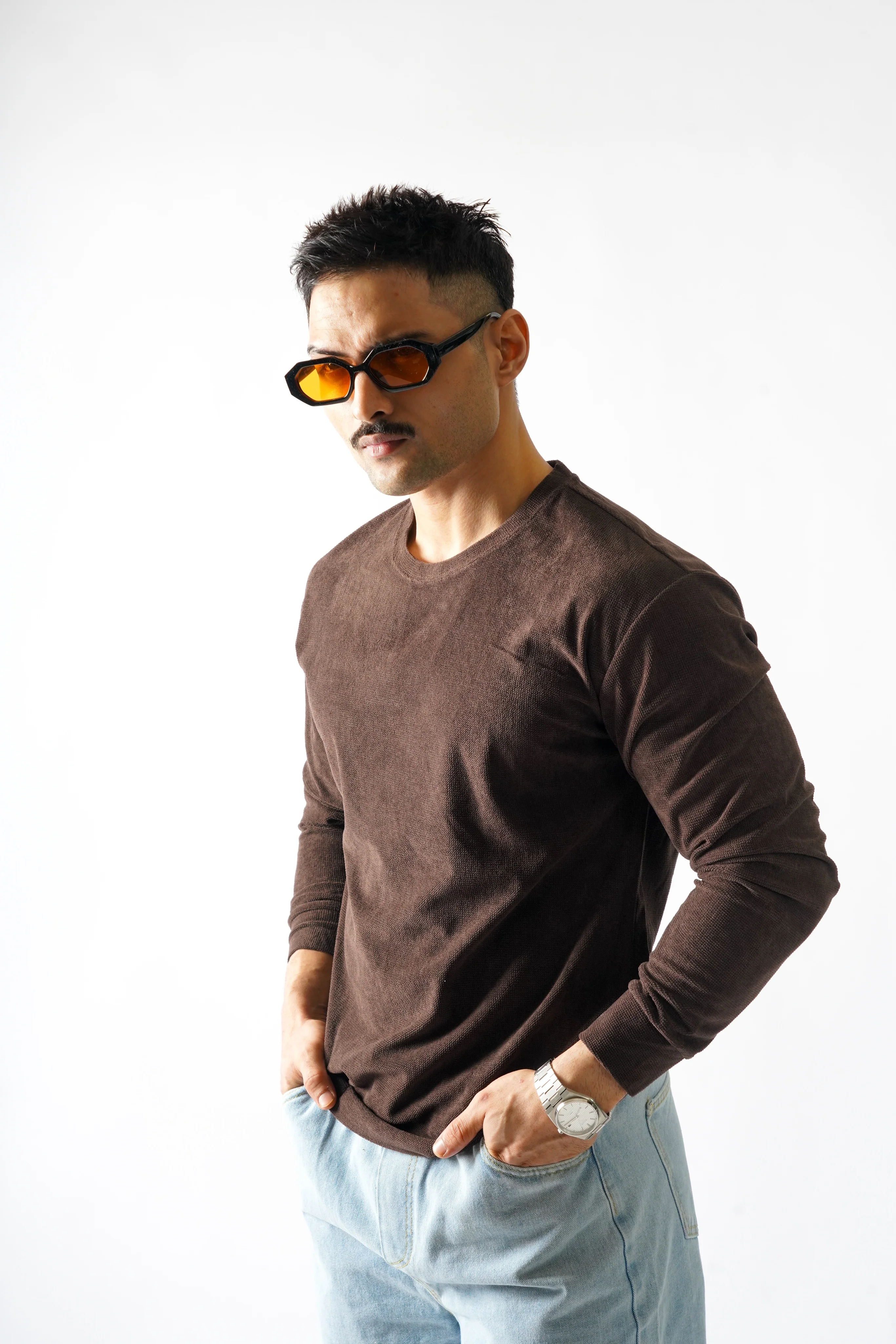 Arctic Luxury Textured Sweatshirt - Image 13