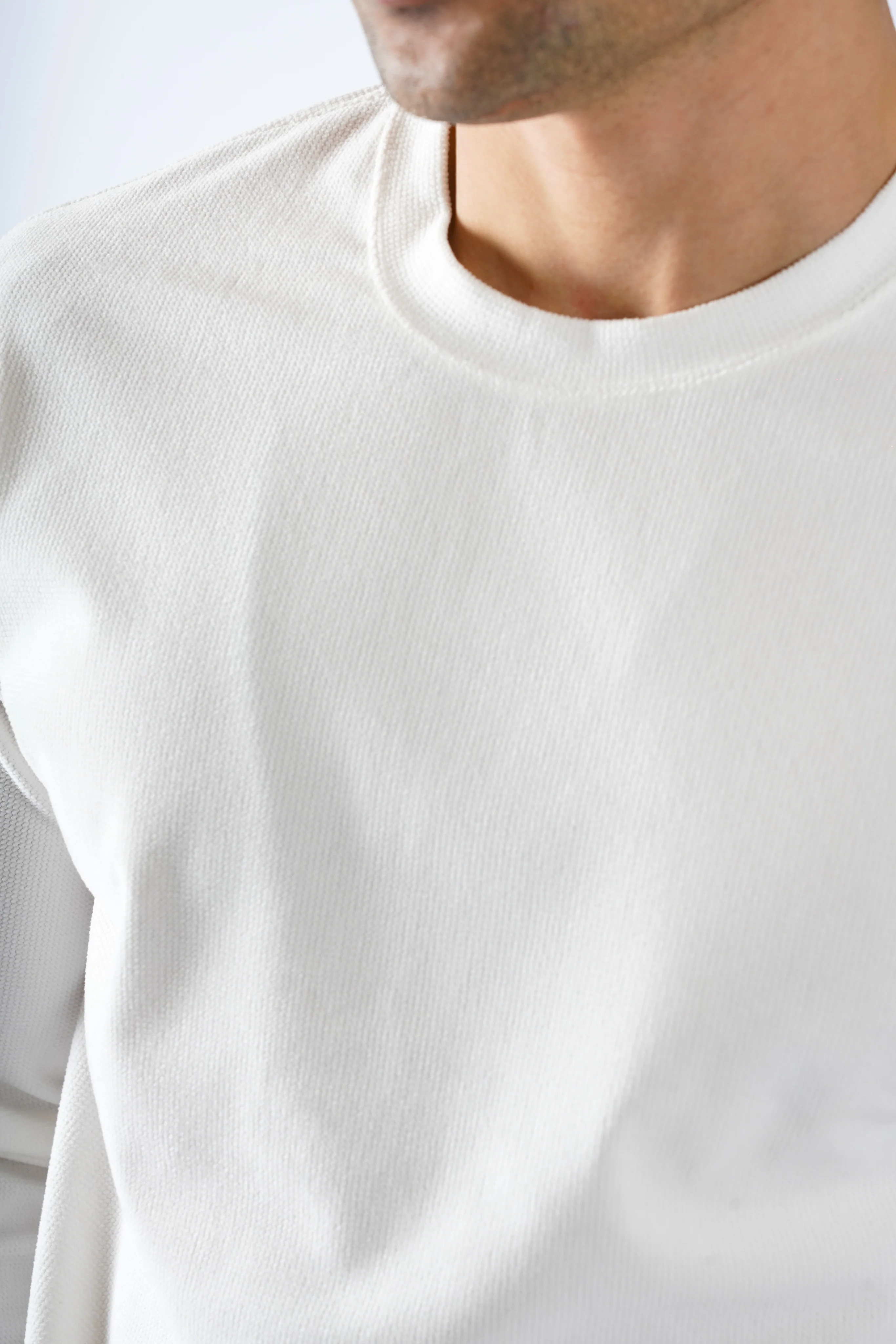Arctic Luxury Textured Sweatshirt - Image 17