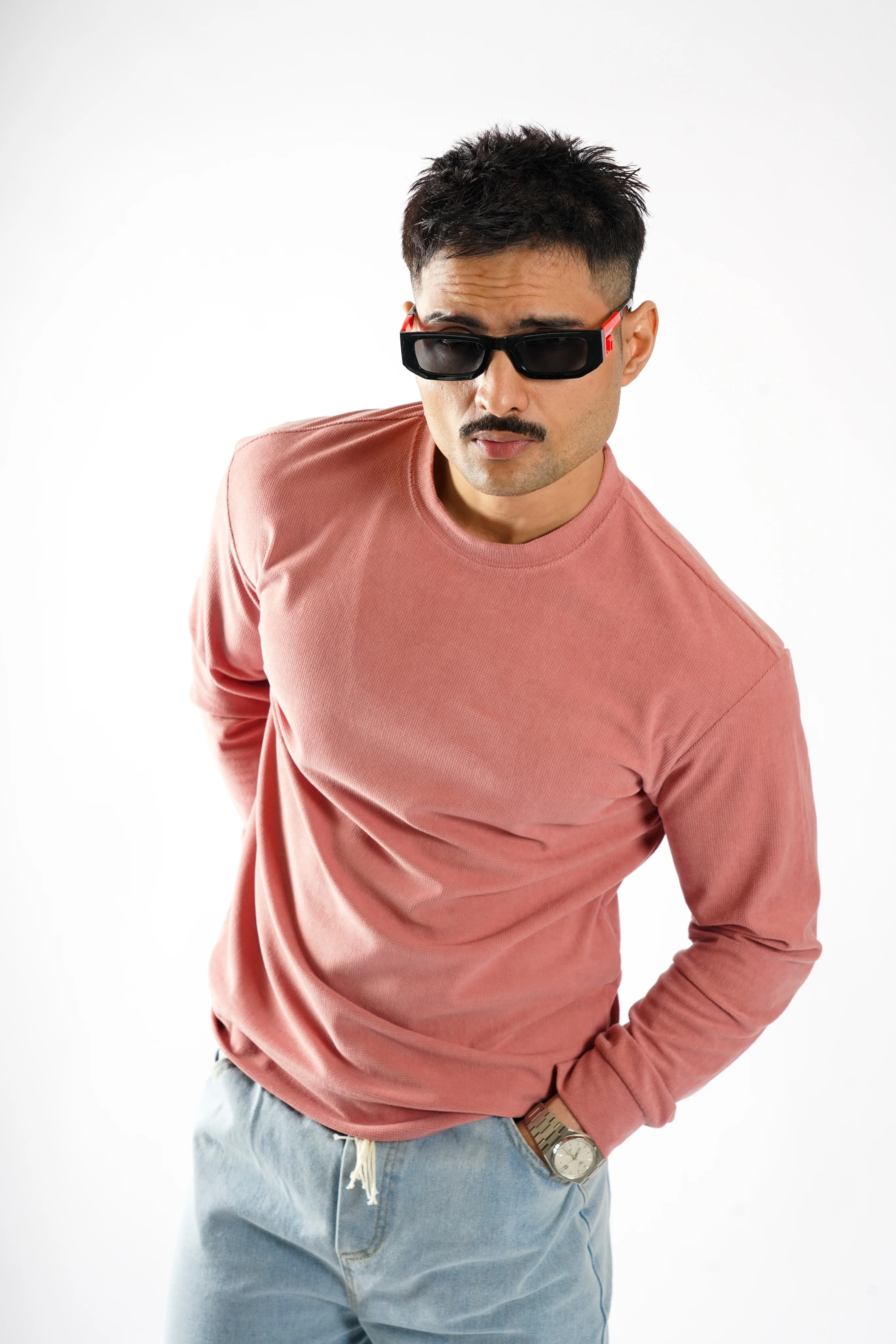 Arctic Luxury Textured Sweatshirt - Image 23