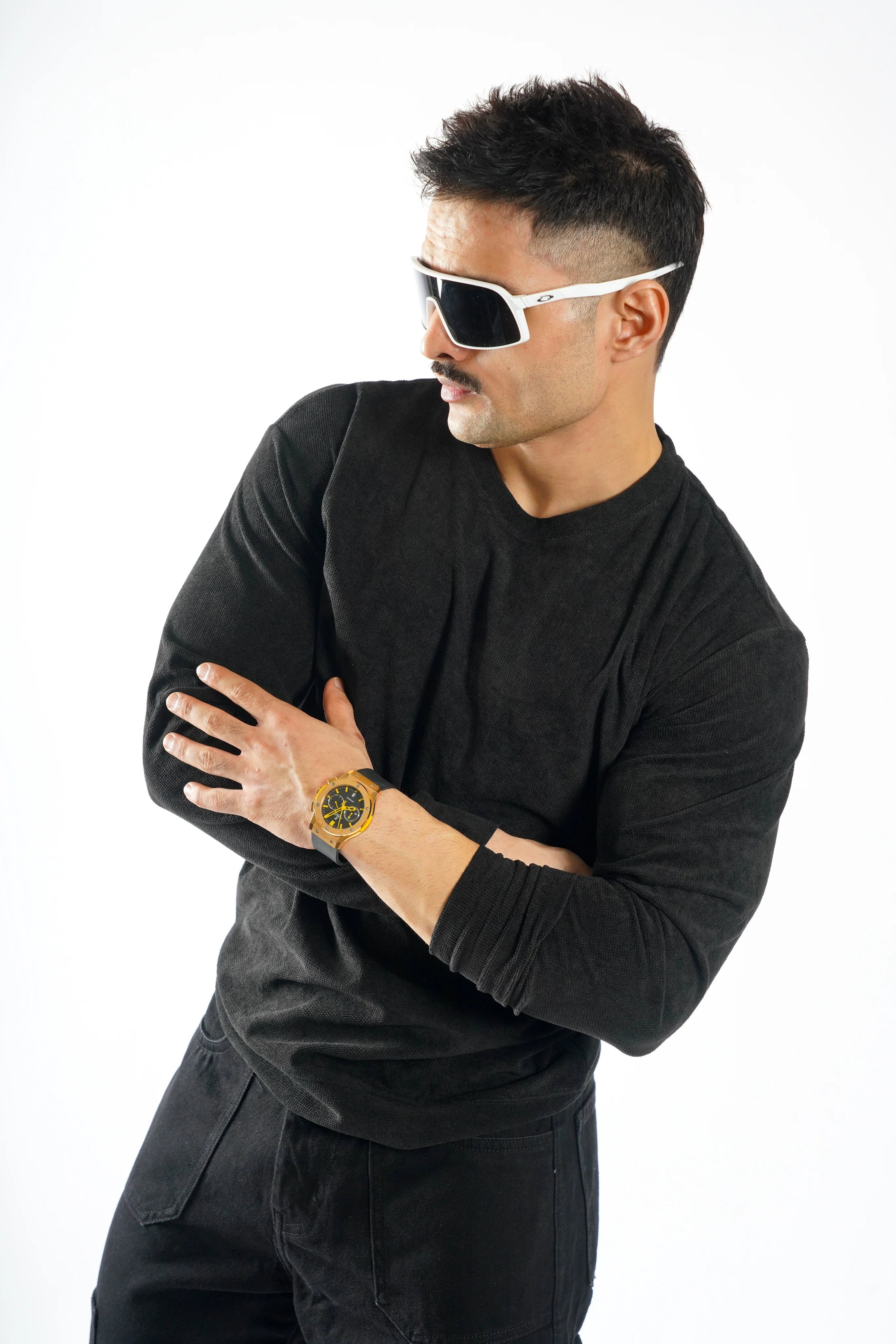 Arctic Luxury Textured Sweatshirt - Image 7