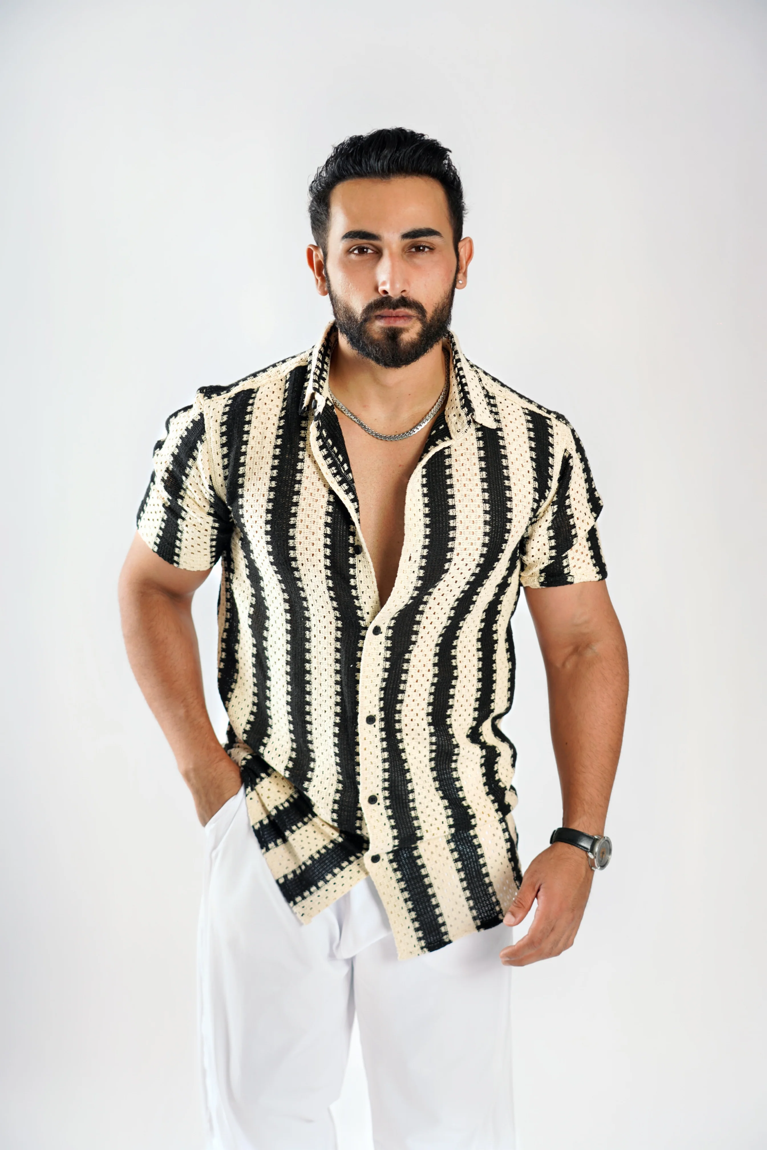 BOHEMIAN EDGE RELAXED FIT OVERSIZED SHIRT - Image 14
