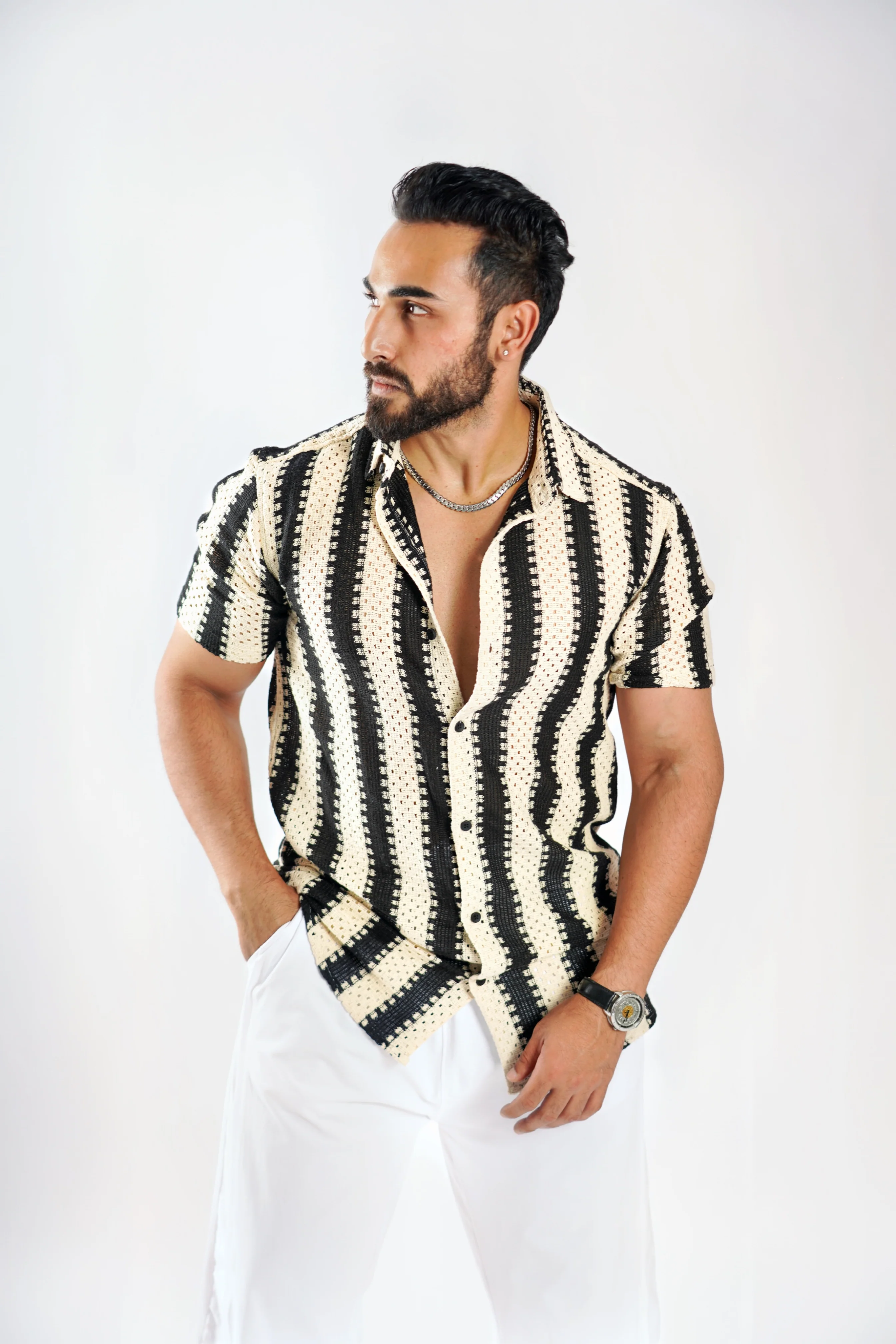BOHEMIAN EDGE RELAXED FIT OVERSIZED SHIRT - Image 17