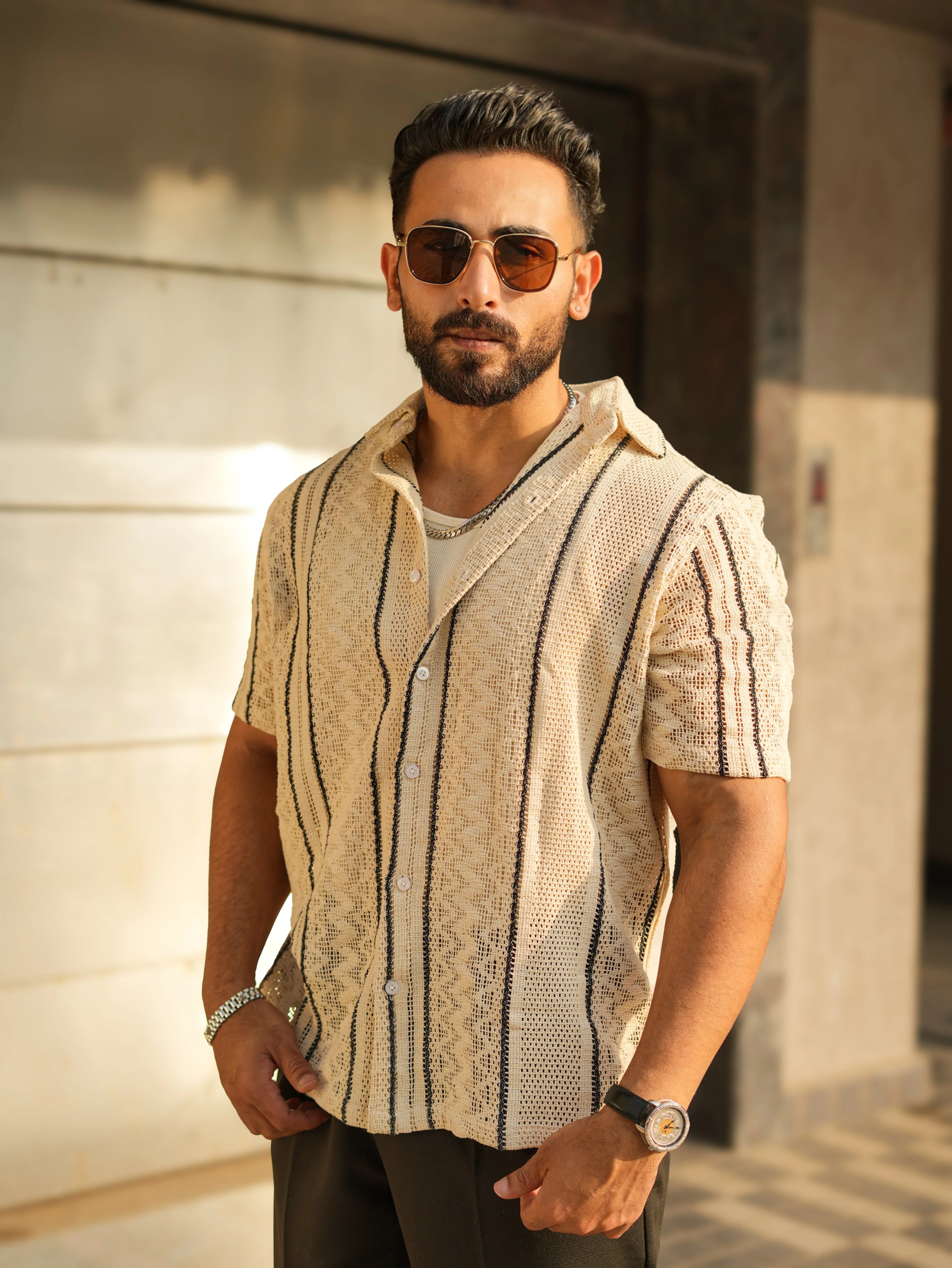 BOHEMIAN EDGE RELAXED FIT OVERSIZED SHIRT - Image 24