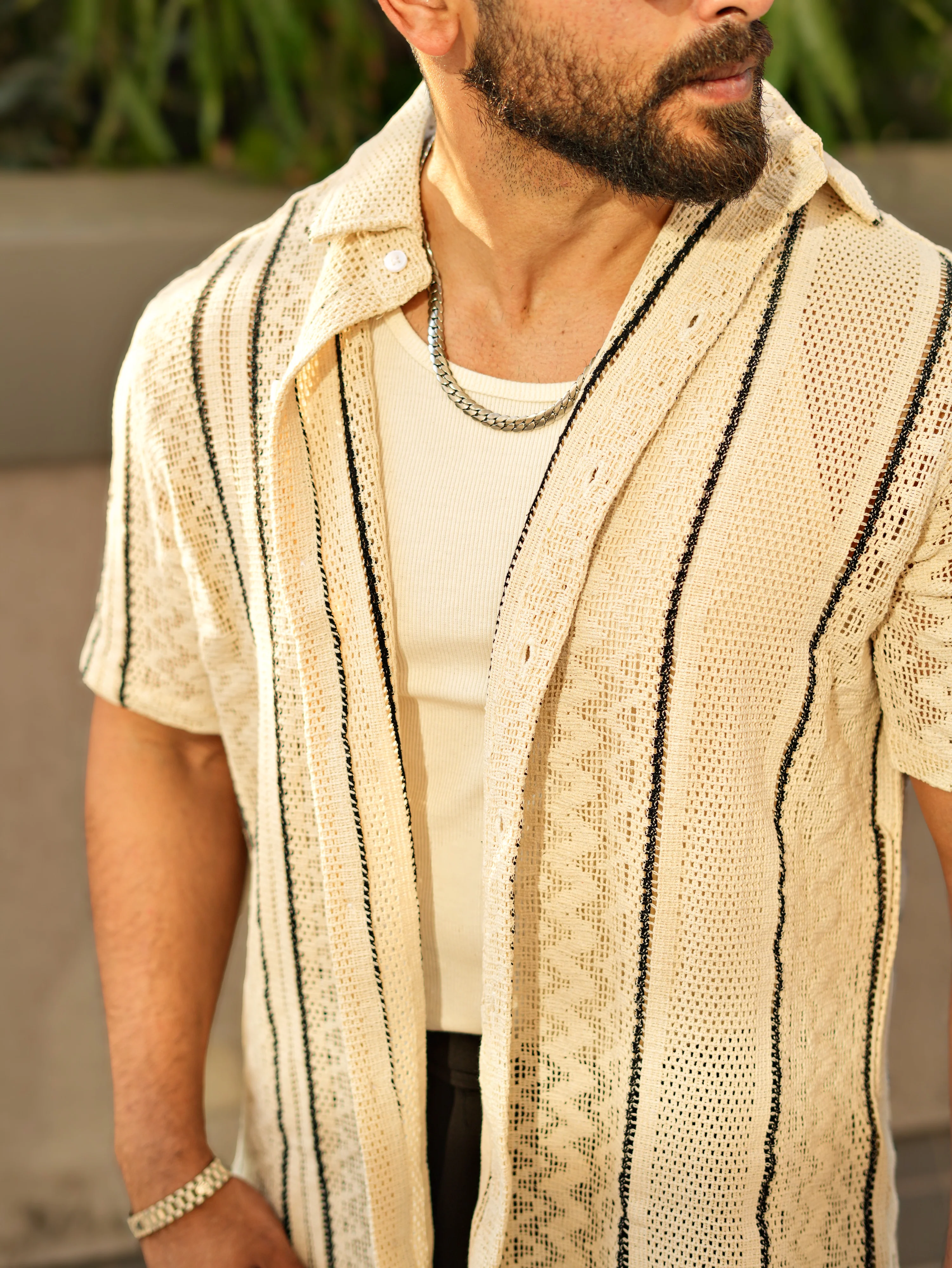 BOHEMIAN EDGE RELAXED FIT OVERSIZED SHIRT - Image 6