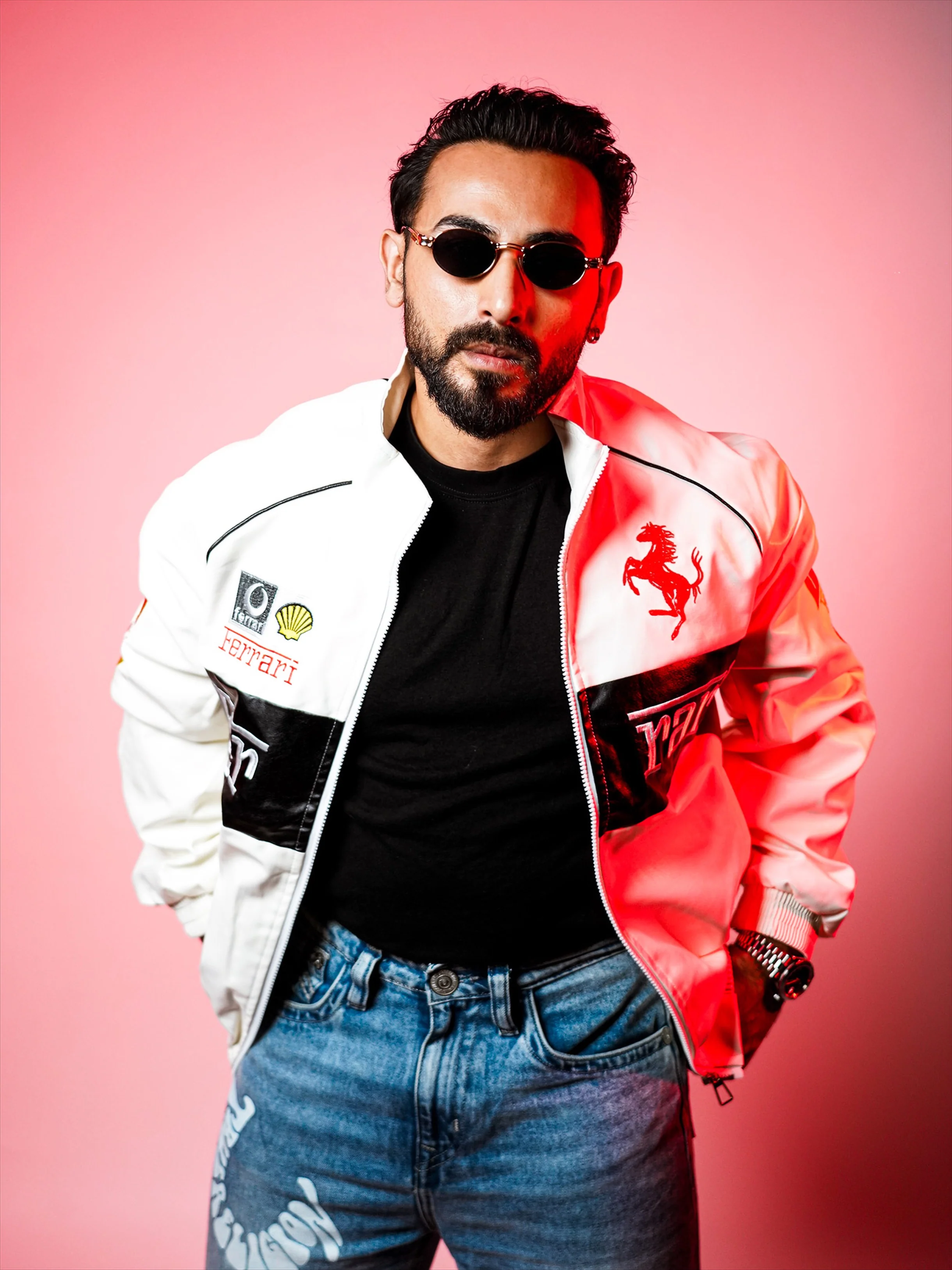 FRA715 EMBROIDERED LEATHER JACKET - Image 13