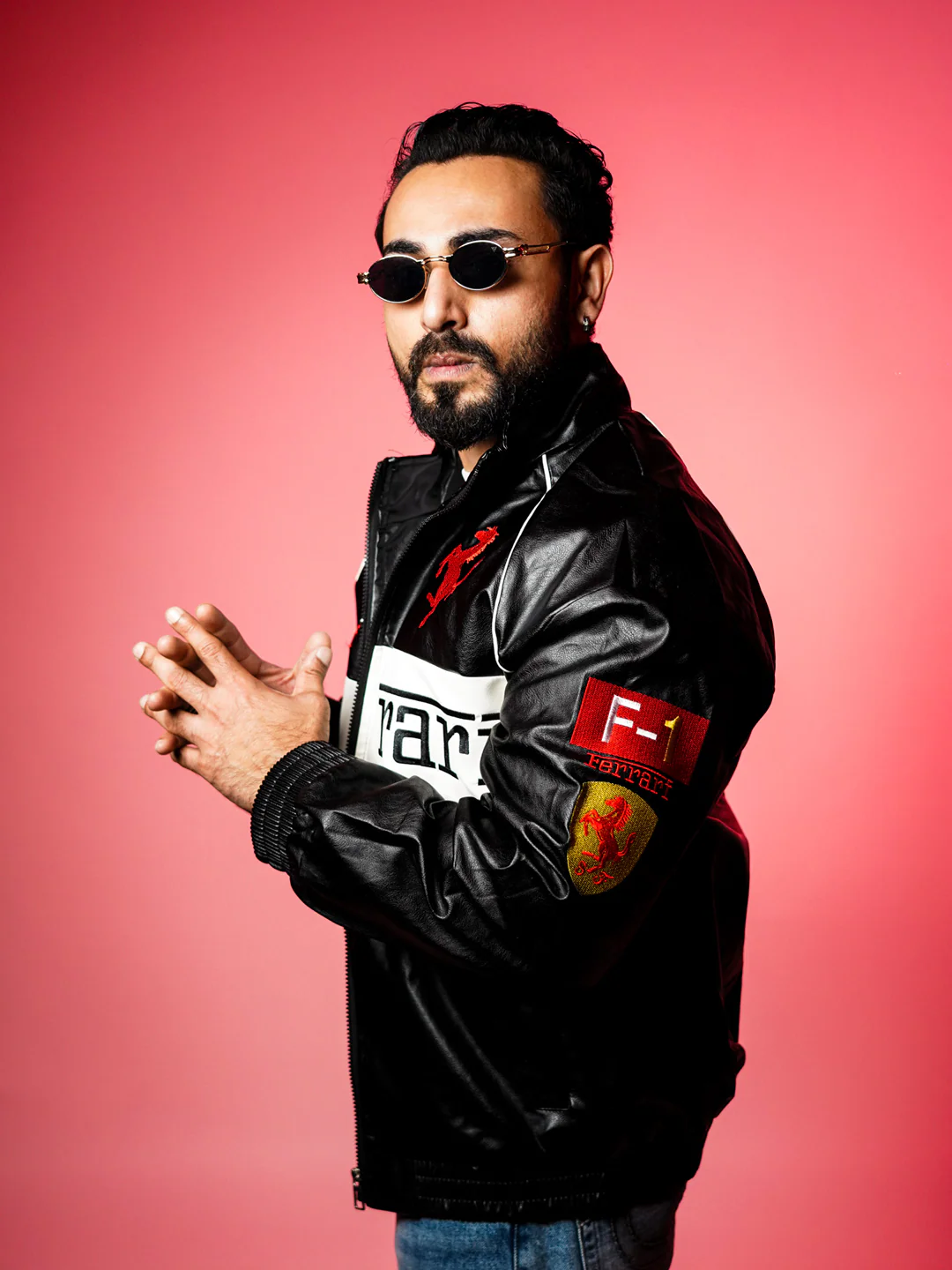 FRA715 EMBROIDERED LEATHER JACKET - Image 27
