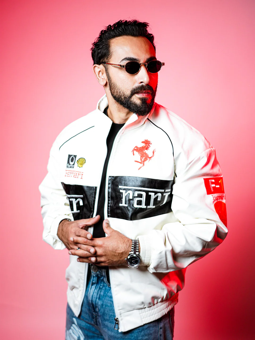 FRA715 EMBROIDERED LEATHER JACKET - Image 30