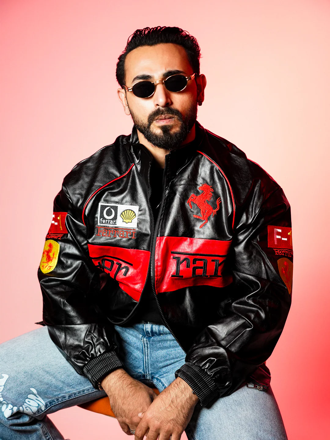 FRA715 EMBROIDERED LEATHER JACKET - Image 32