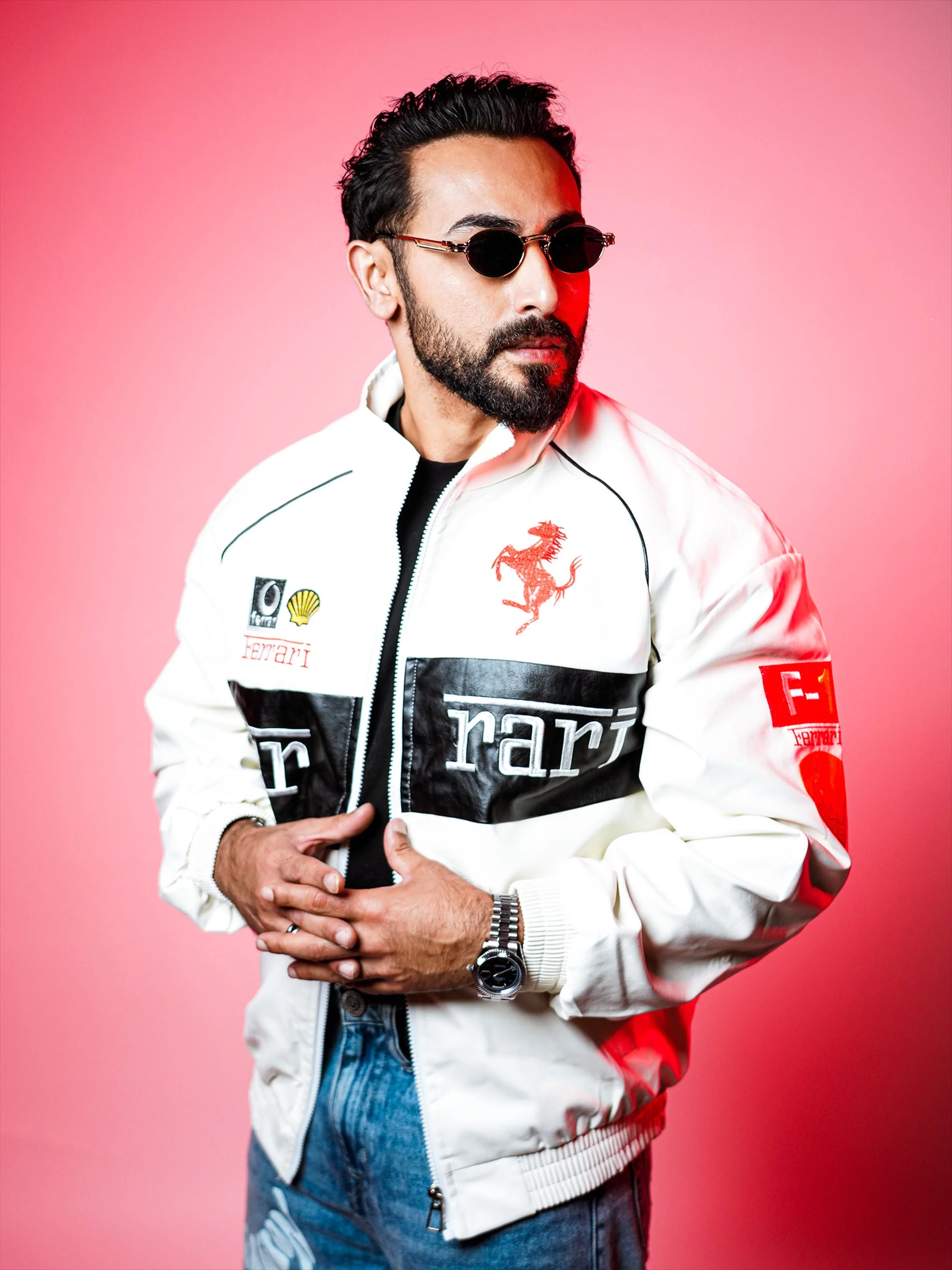 FRA715 EMBROIDERED LEATHER JACKET - Image 39