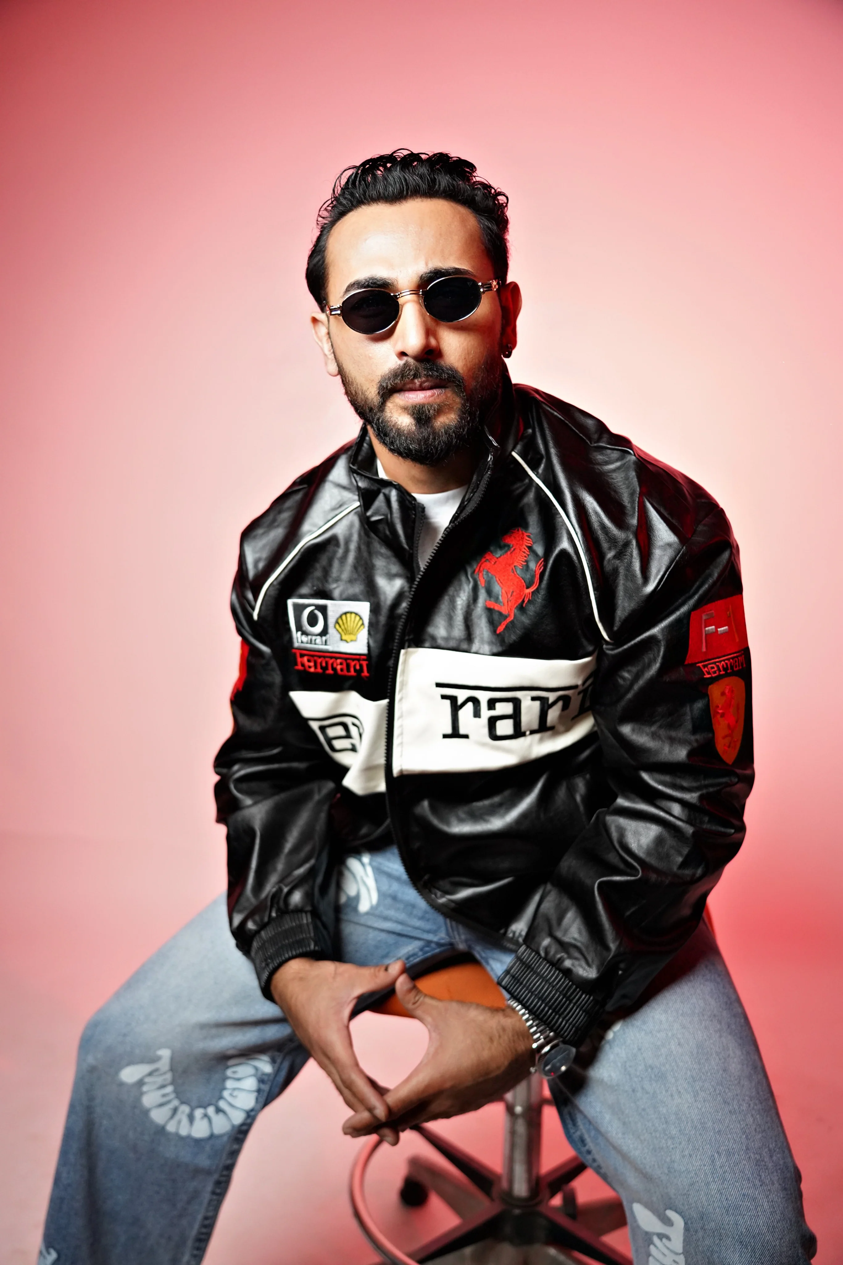 FRA715 EMBROIDERED LEATHER JACKET - Image 41