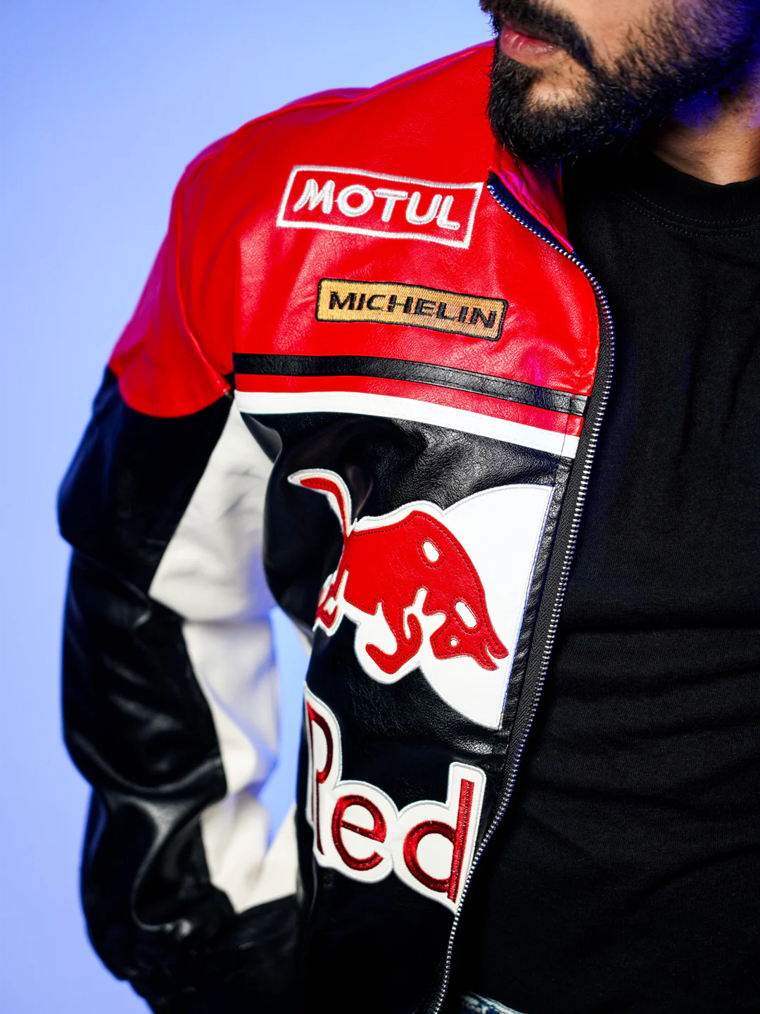 INFINITY RB619 LEATHER JACKET - Image 13