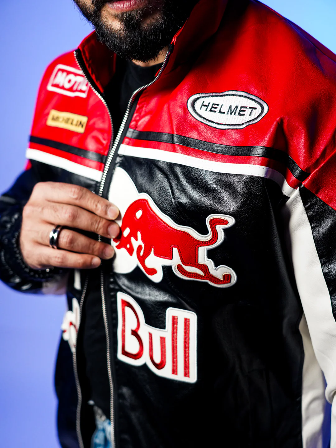 INFINITY RB619 LEATHER JACKET - Image 17