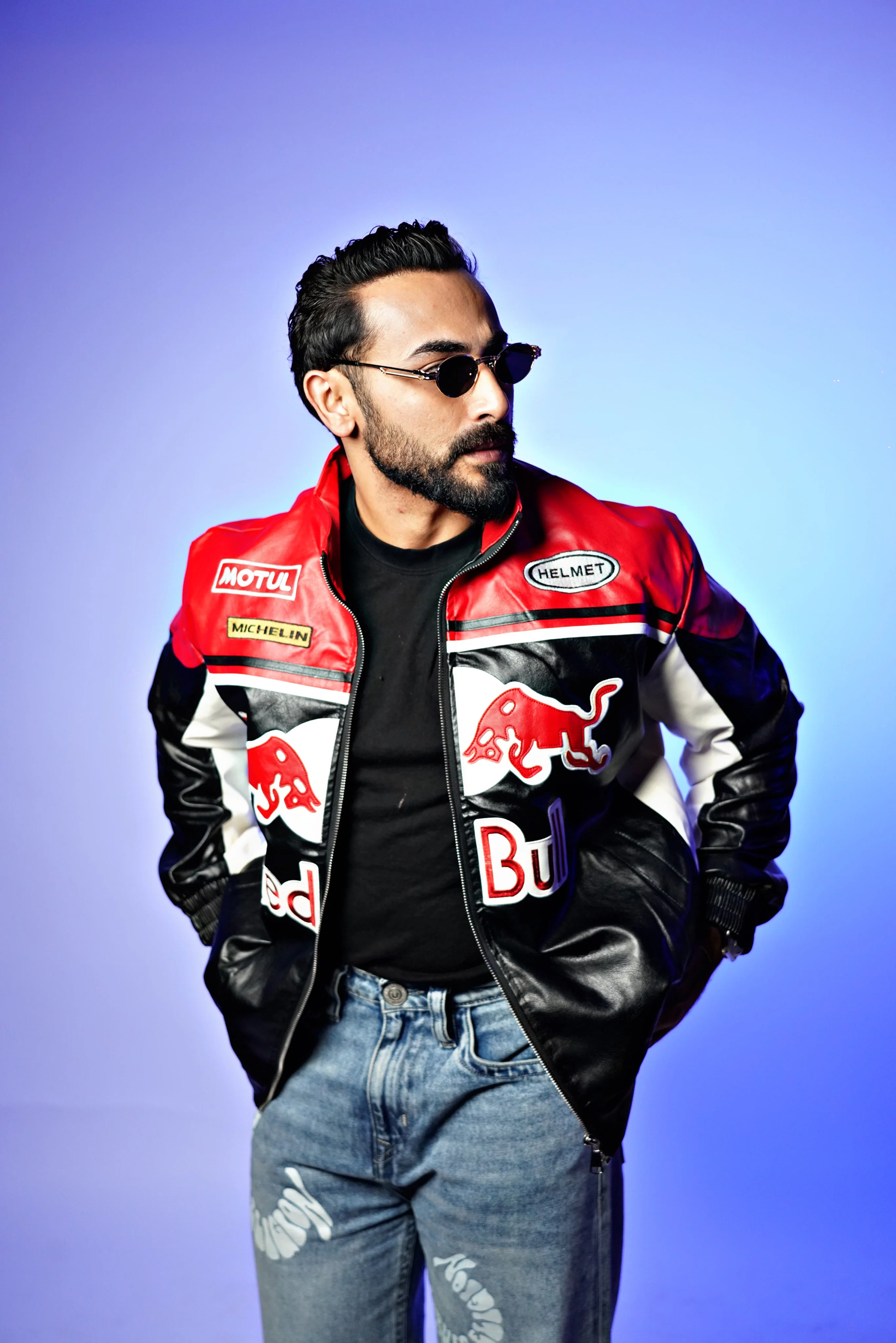 INFINITY RB619 LEATHER JACKET - Image 5
