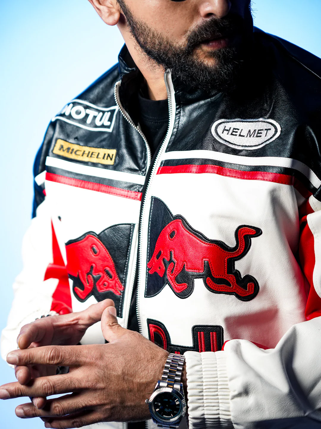 INFINITY RB619 LEATHER JACKET - Image 7