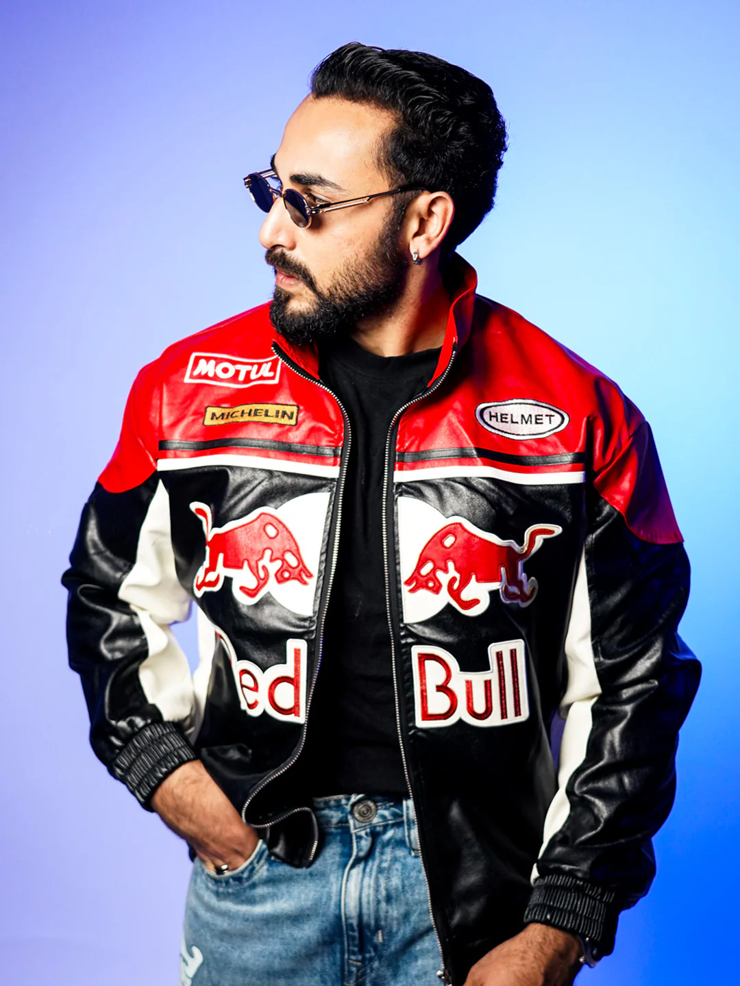 INFINITY RB619 LEATHER JACKET - Image 8