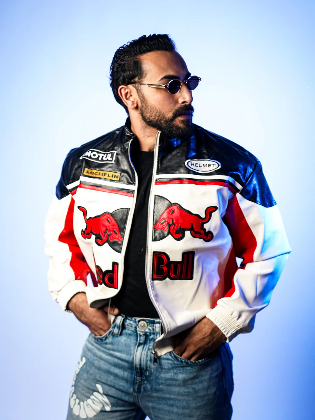 INFINITY RB619 LEATHER JACKET - Image 9