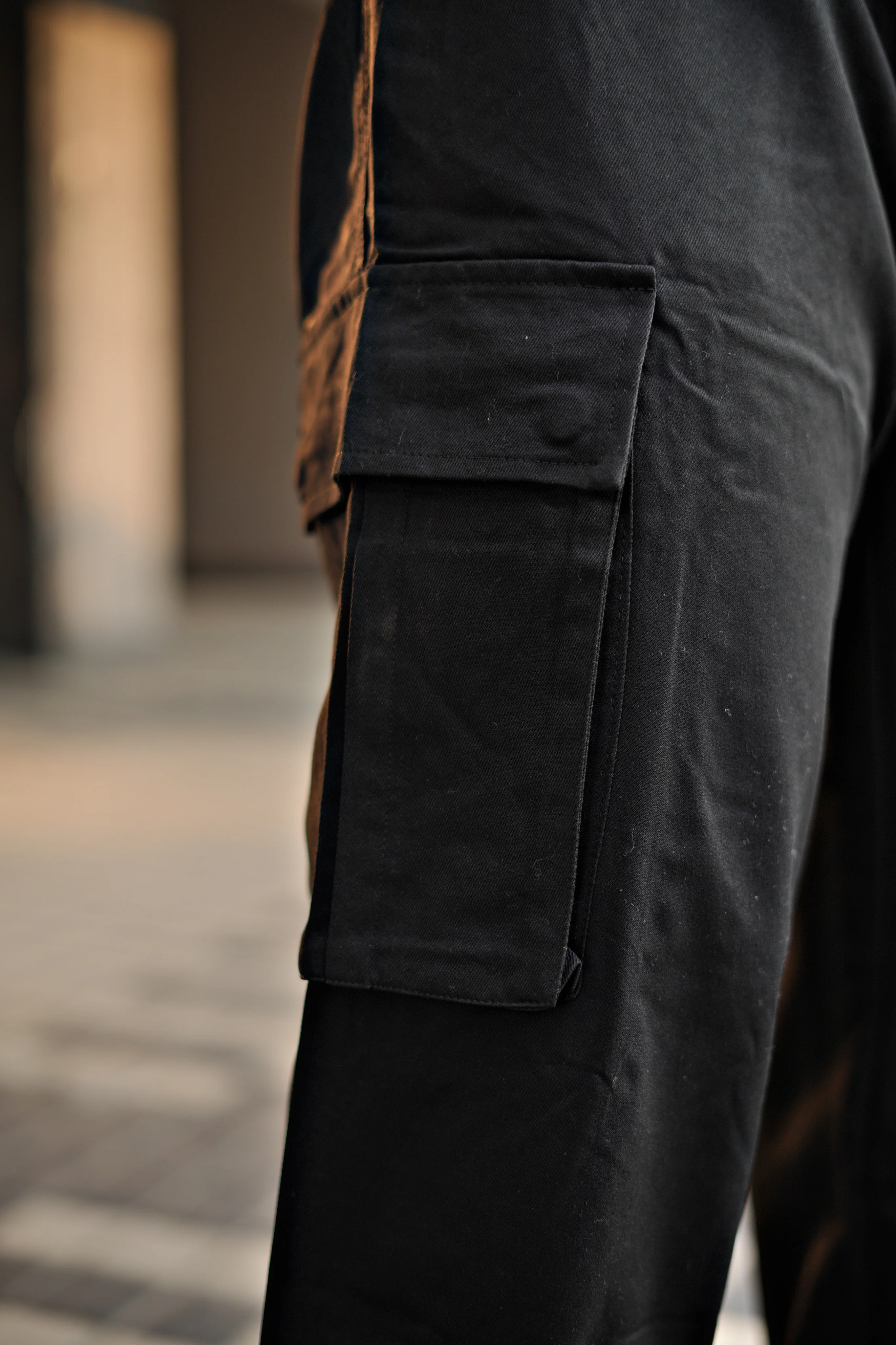 Korean Baggy Streetfit Ice Silk Cargo Joggers - Image 17