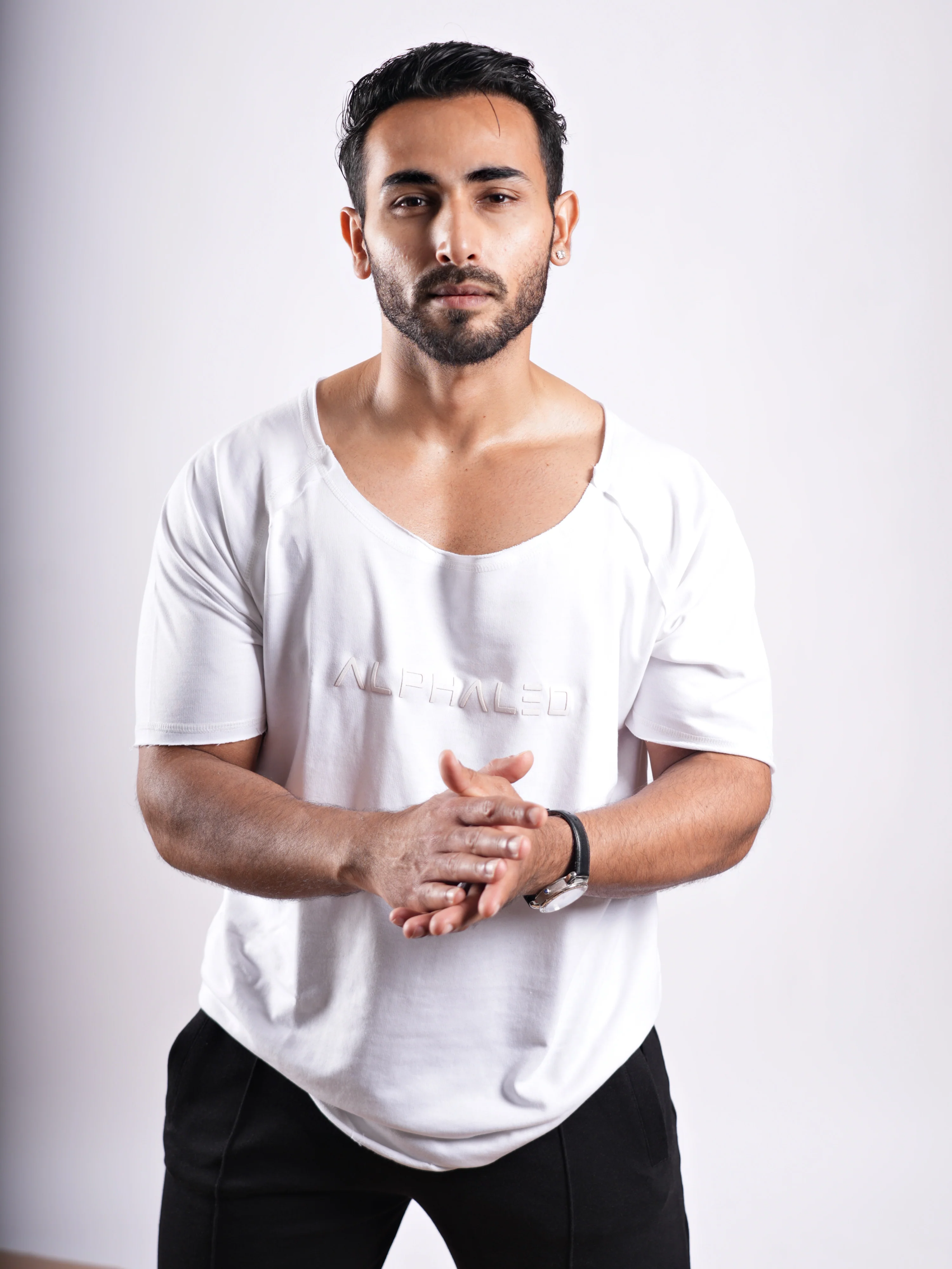 Legacy Raglan Oversized Boatneck Tshirt White - Image 4