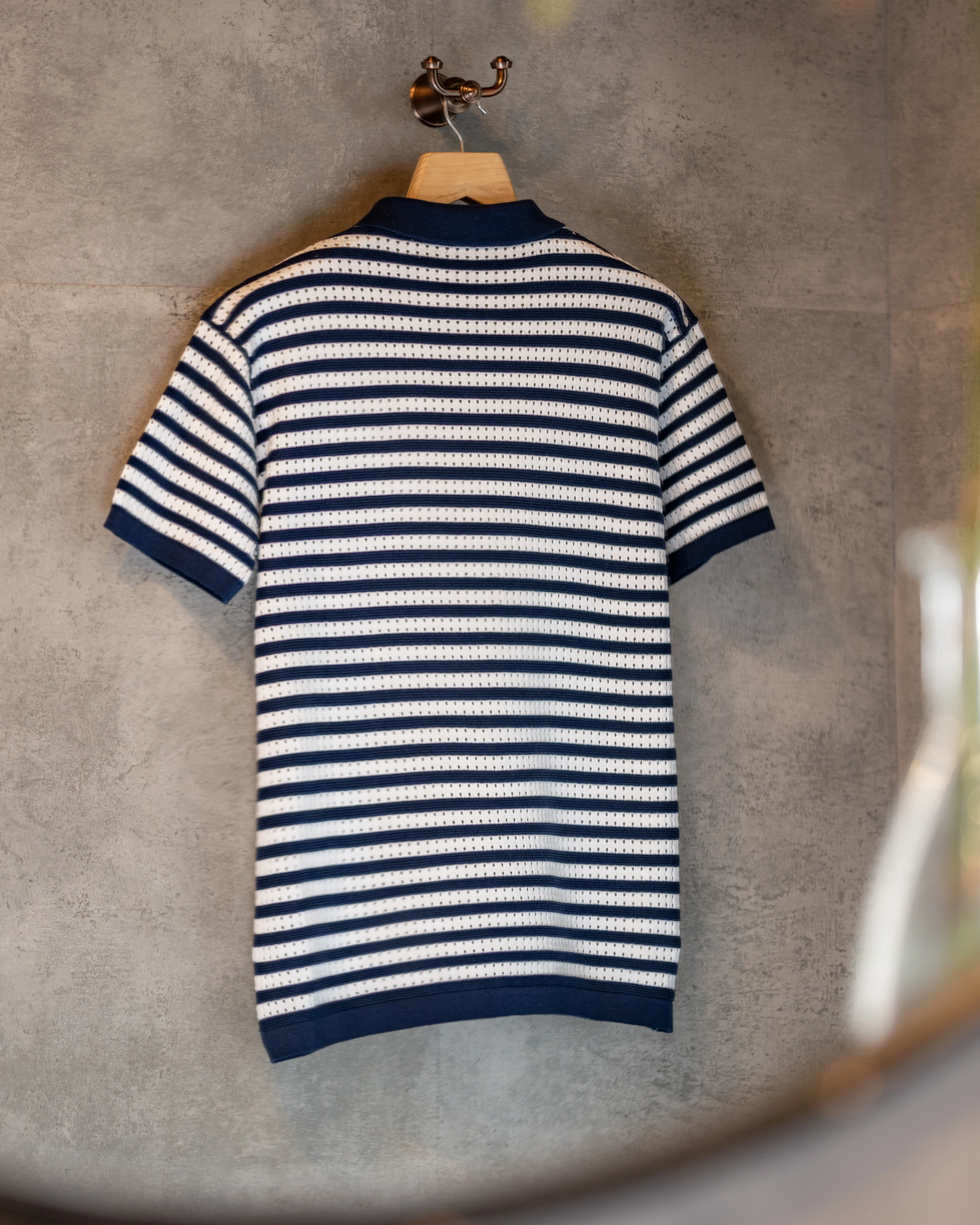 MADRID STRIPED POLO T-SHIRT - Image 7