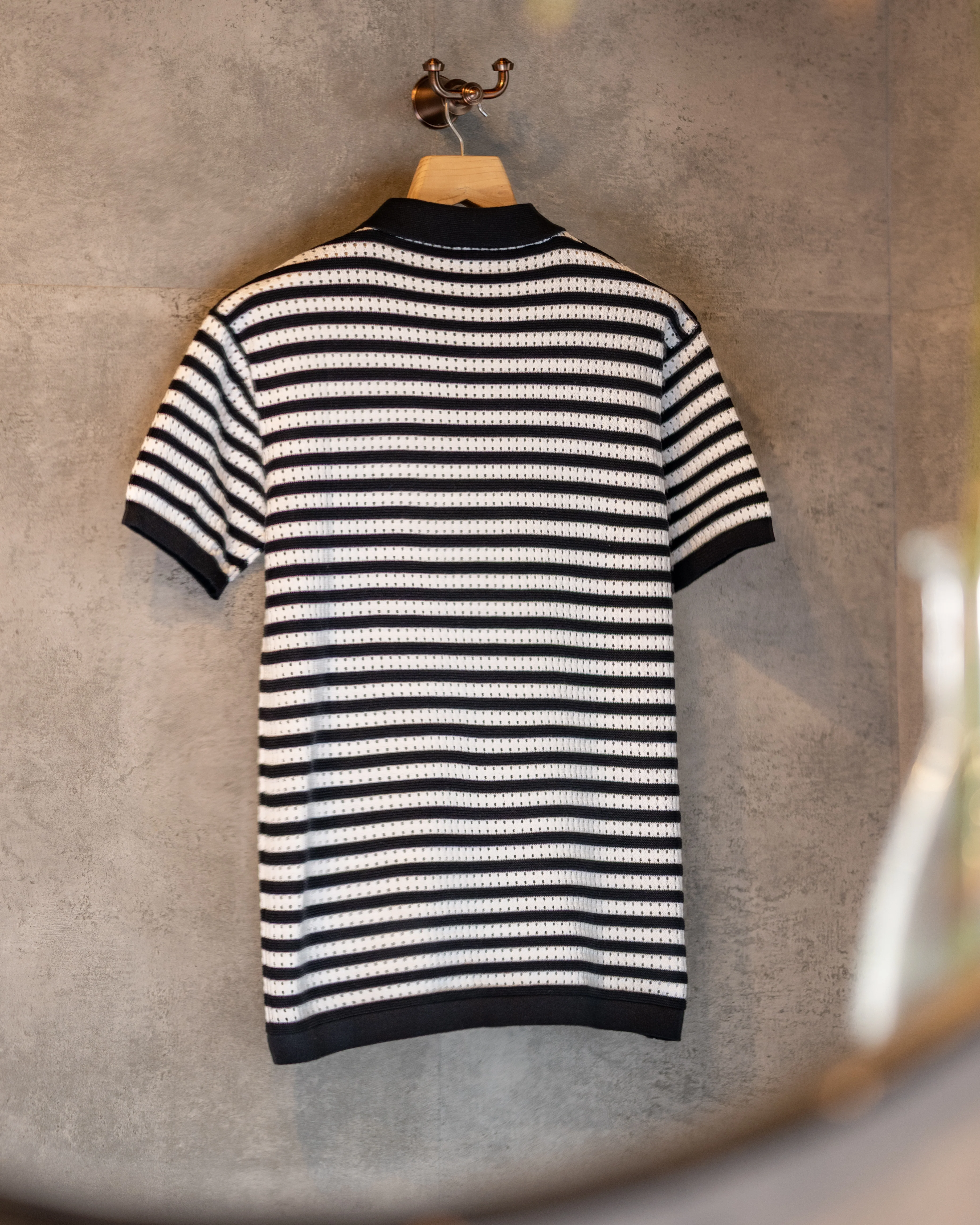 MADRID STRIPED POLO T-SHIRT - Image 8