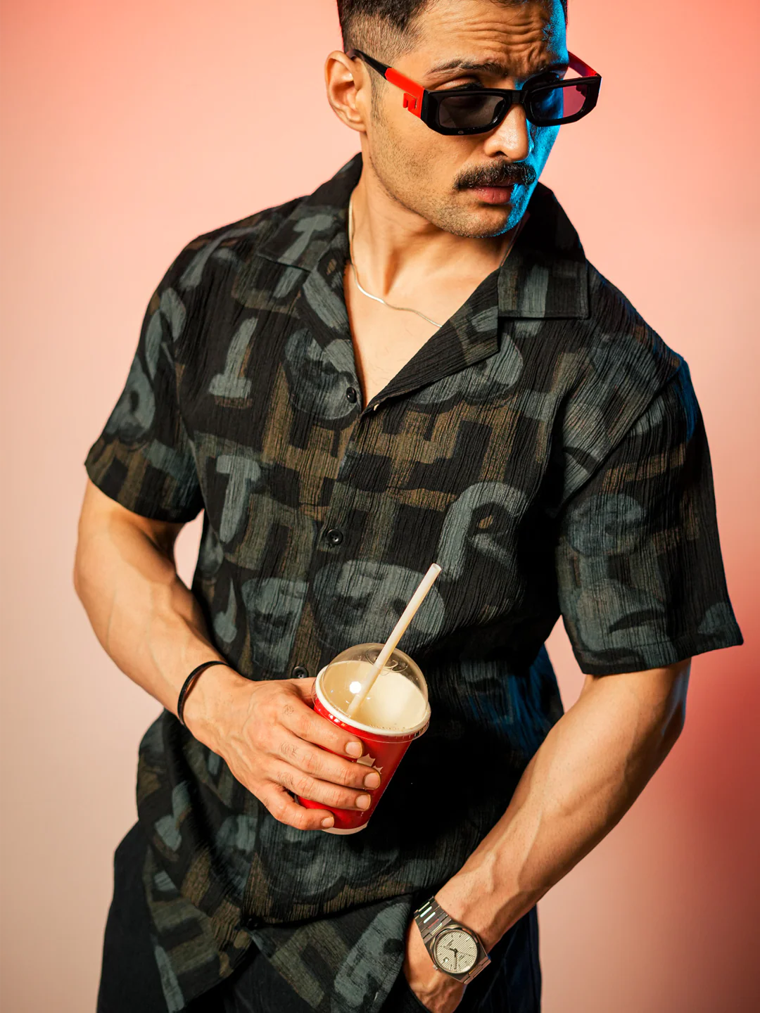 Midnight Tropic Luxe Shirt