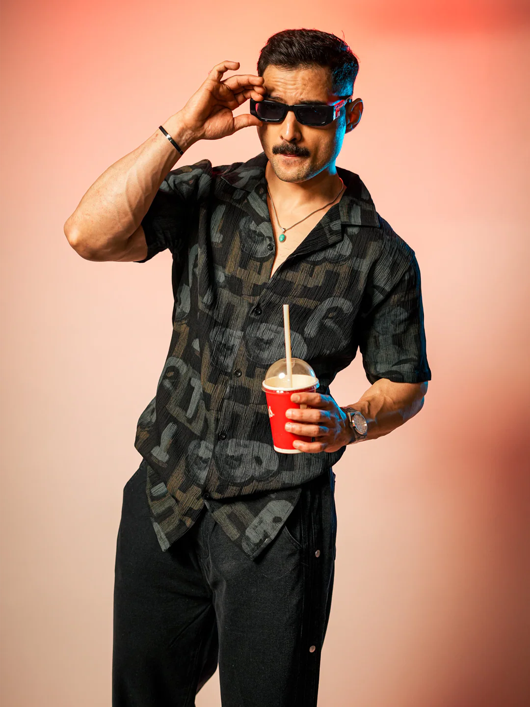 Midnight Tropic Luxe Shirt - Image 4