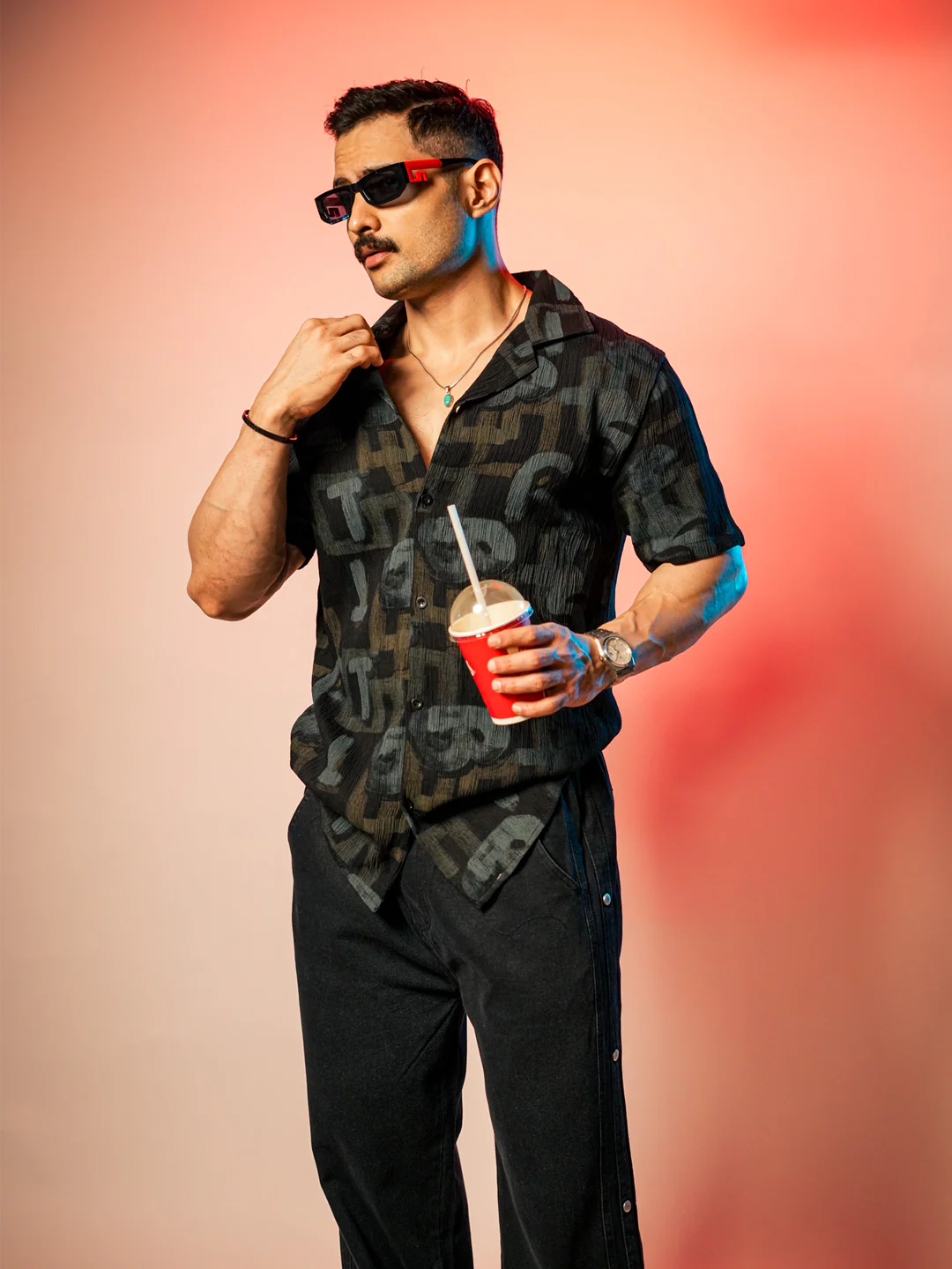 Midnight Tropic Luxe Shirt - Image 5