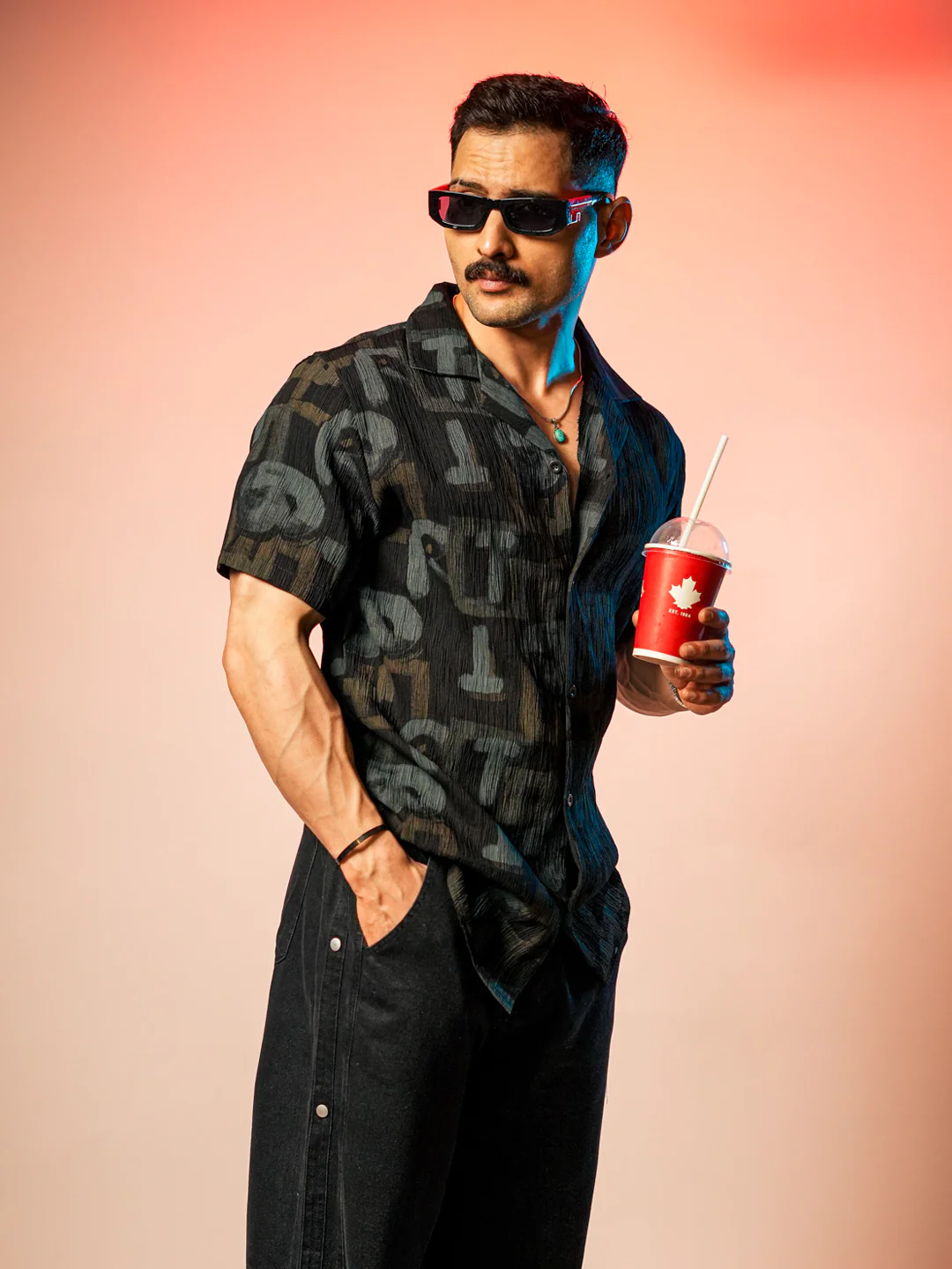 Midnight Tropic Luxe Shirt - Image 6