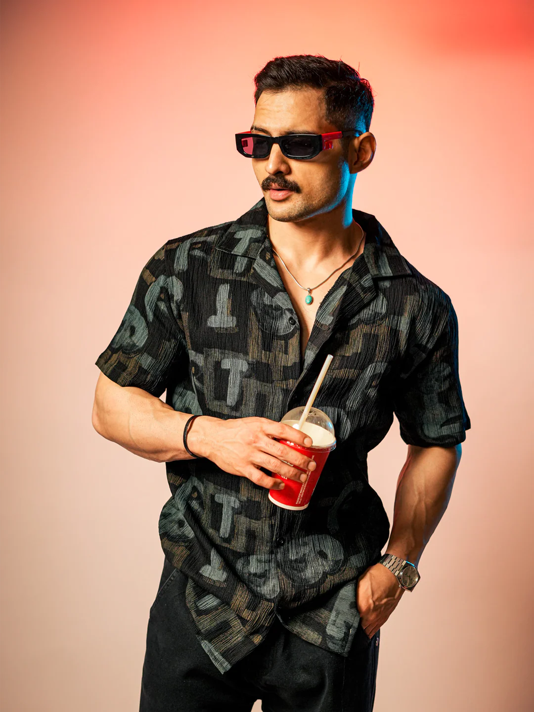 Midnight Tropic Luxe Shirt - Image 7