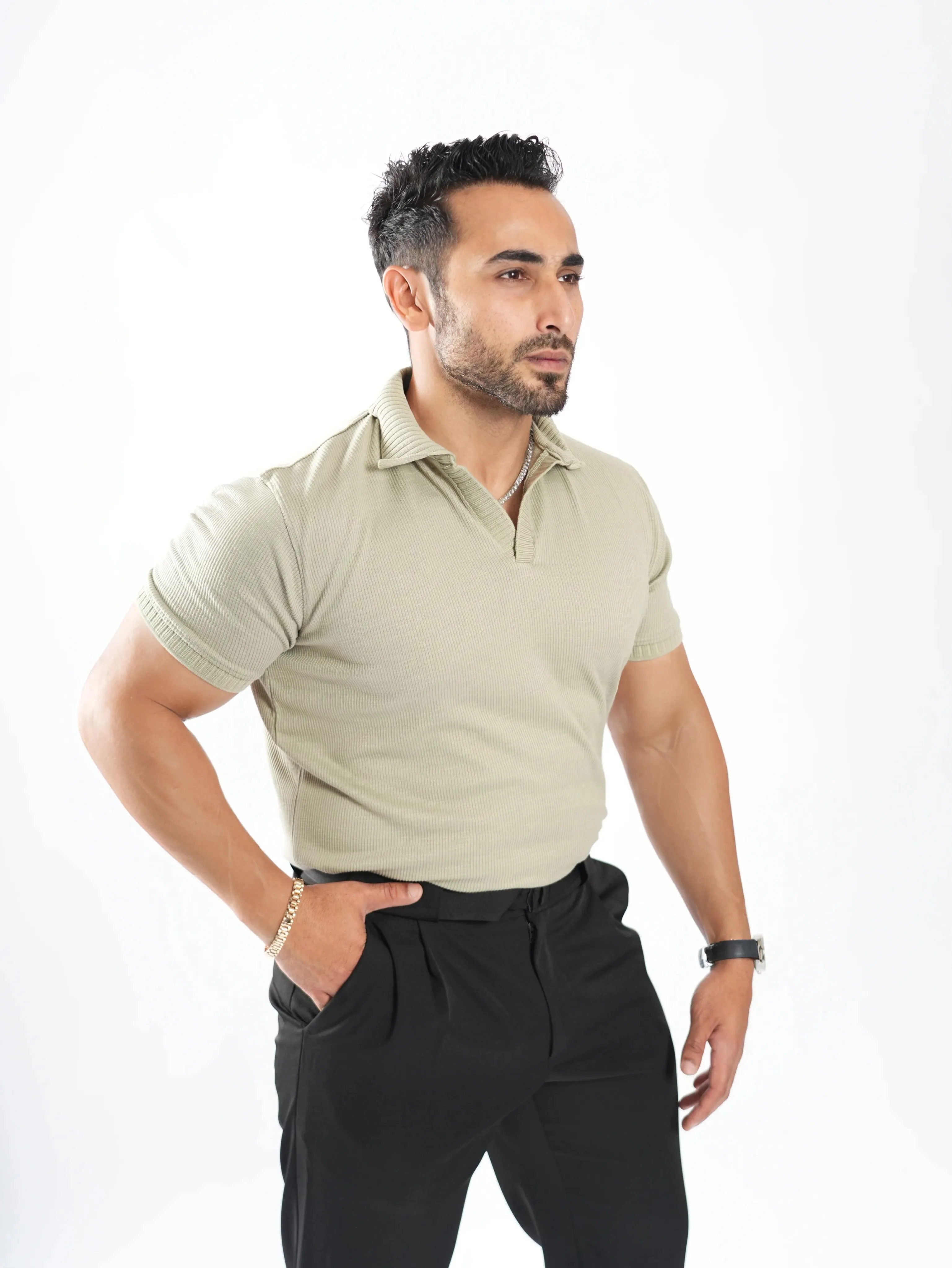 MONARCH OLD MONEY KNITTED POLO - Image 14