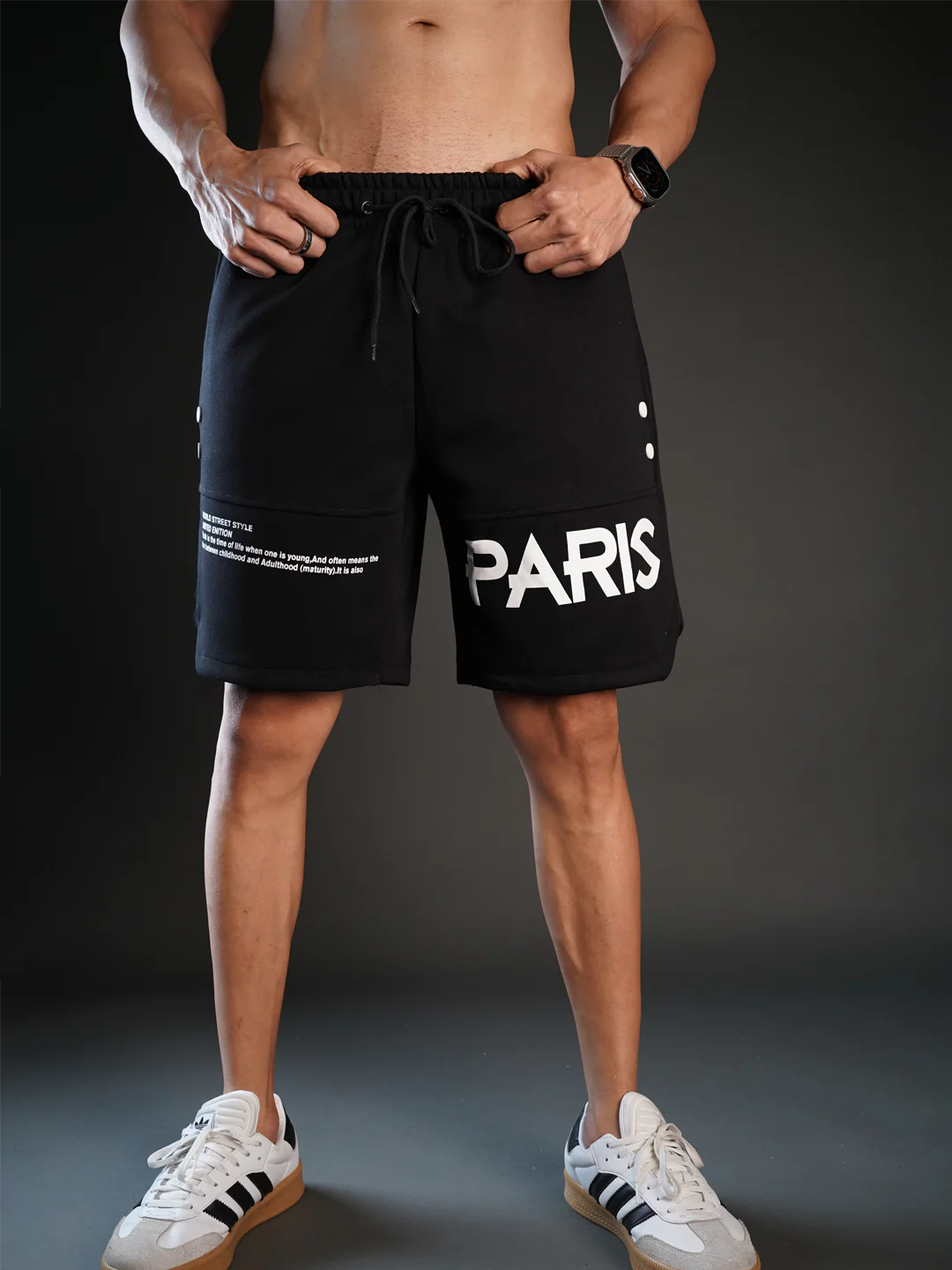 PARIS STREET LUXE SHORTS - Image 6