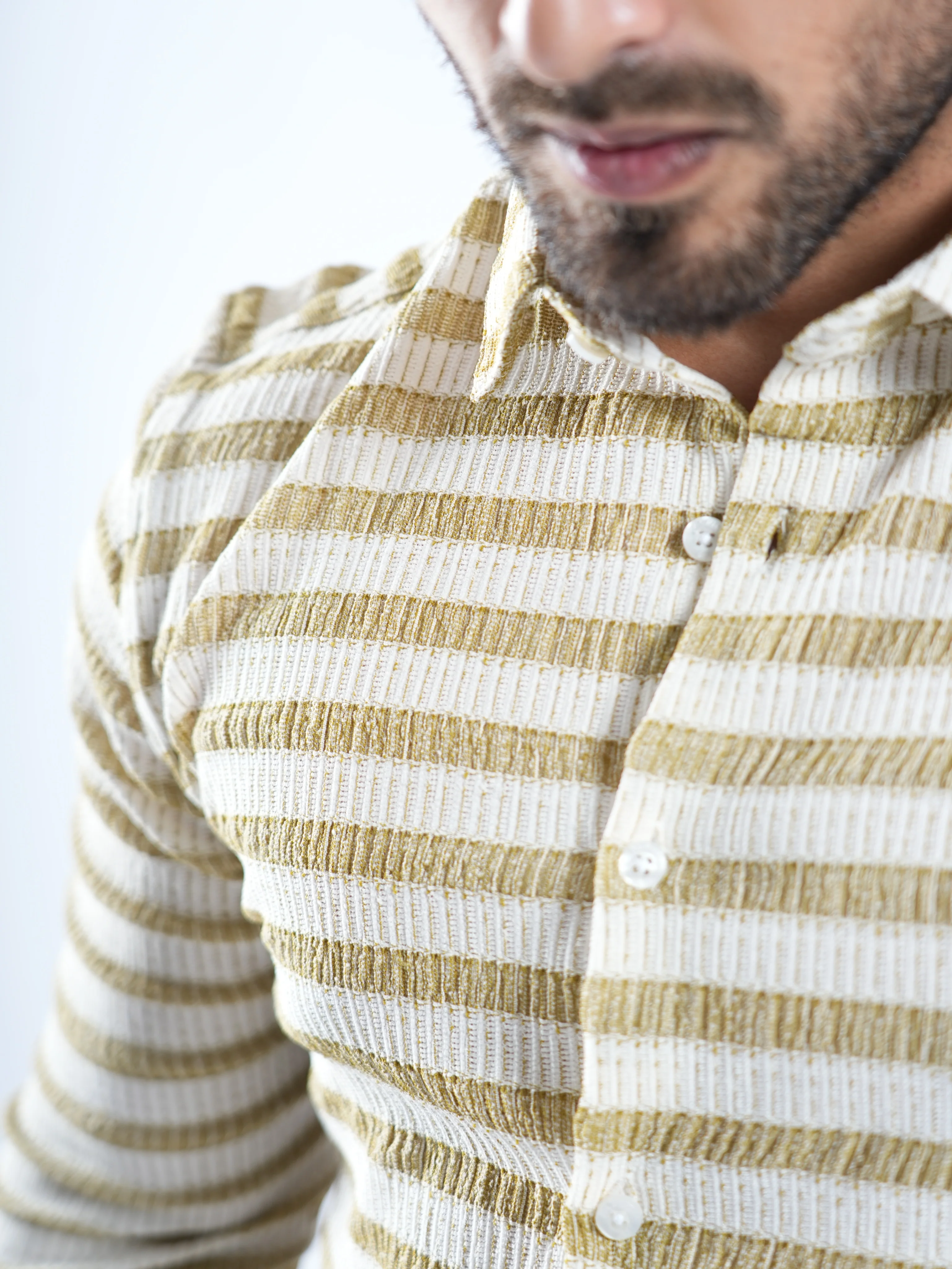 Royale Party Wear Striped Shirts - Image 27
