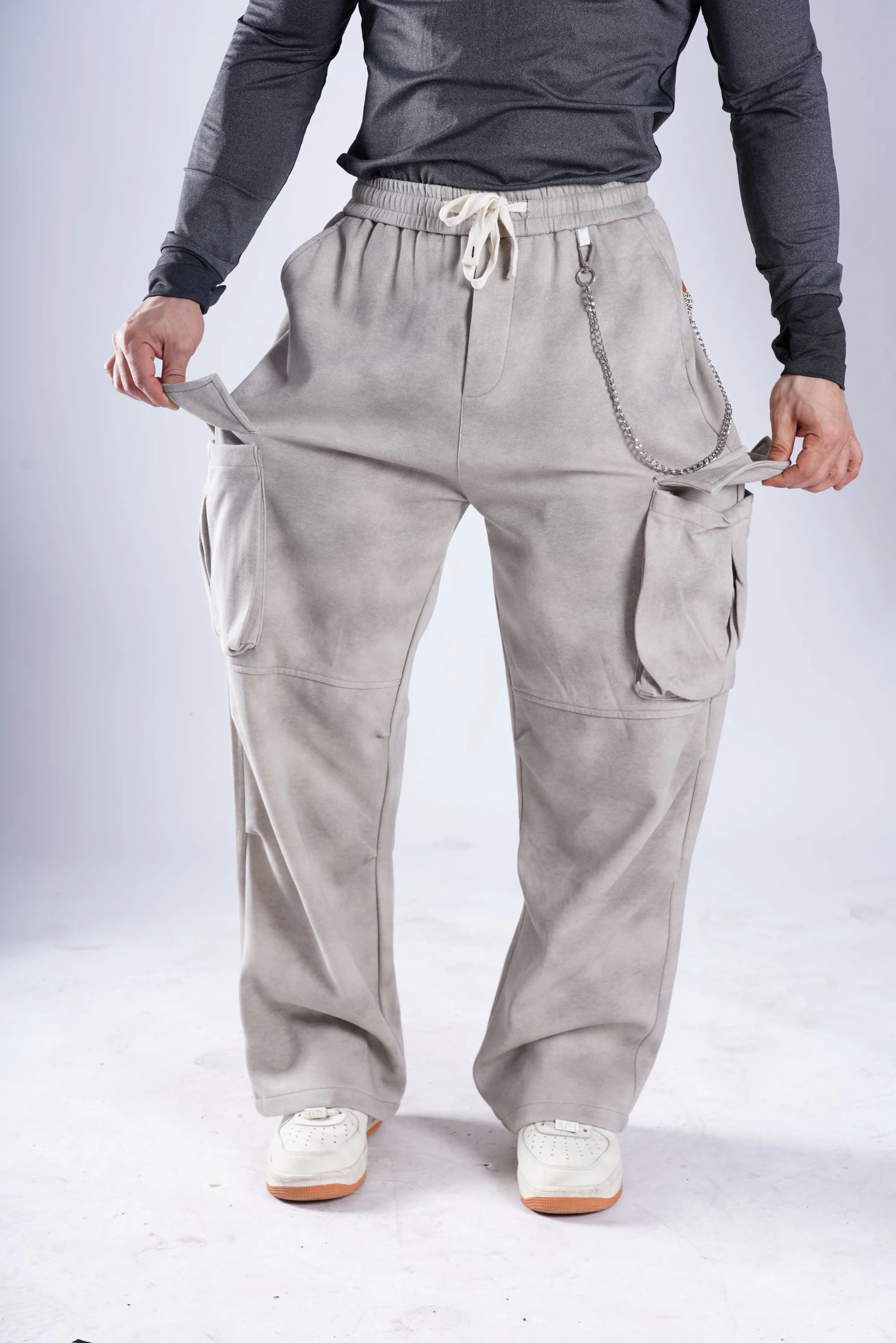 Link 400 Cargo Pants  – (400 GSM flex + chain link) - Image 4