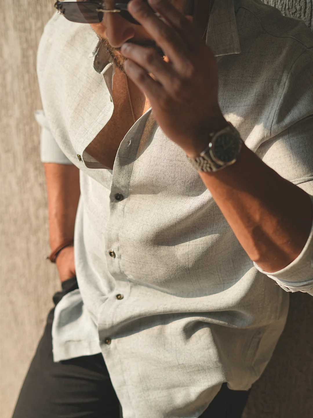 SOLSTICE LINEN SHIRT - Image 10