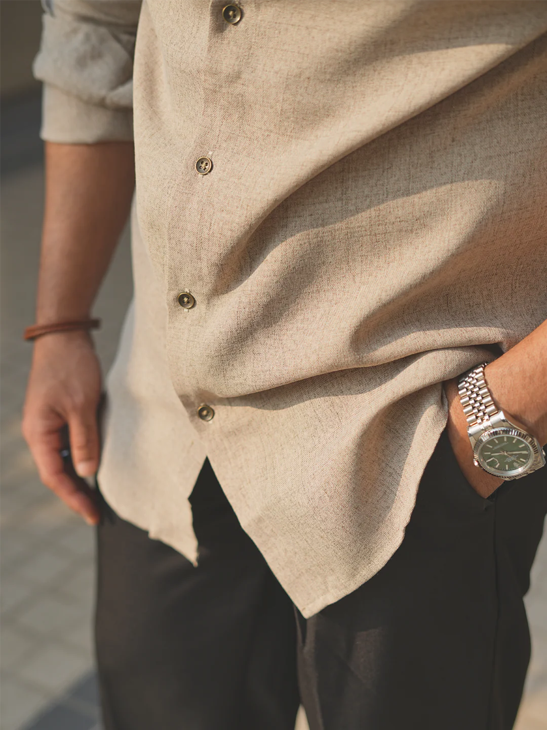 SOLSTICE LINEN SHIRT - Image 13